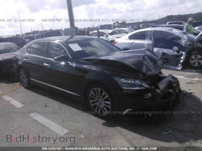 2013 Lexus LS, black — VIN JTHGL5EF8D5050653, IAAI