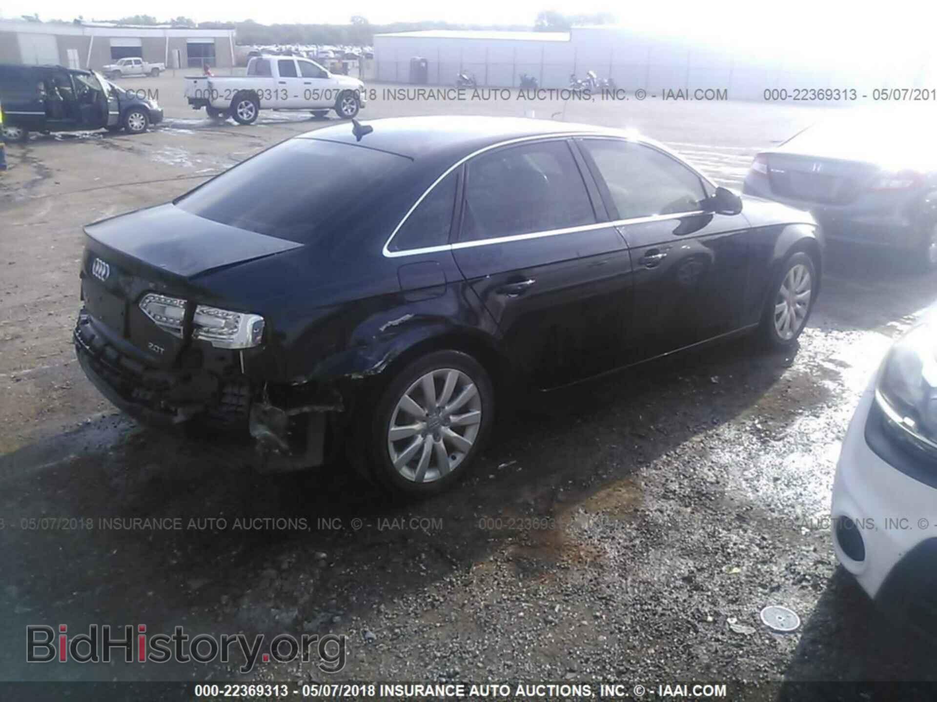 2012 Audi A4 - VIN: WAUAFAFL7CA118004 - Фото 4