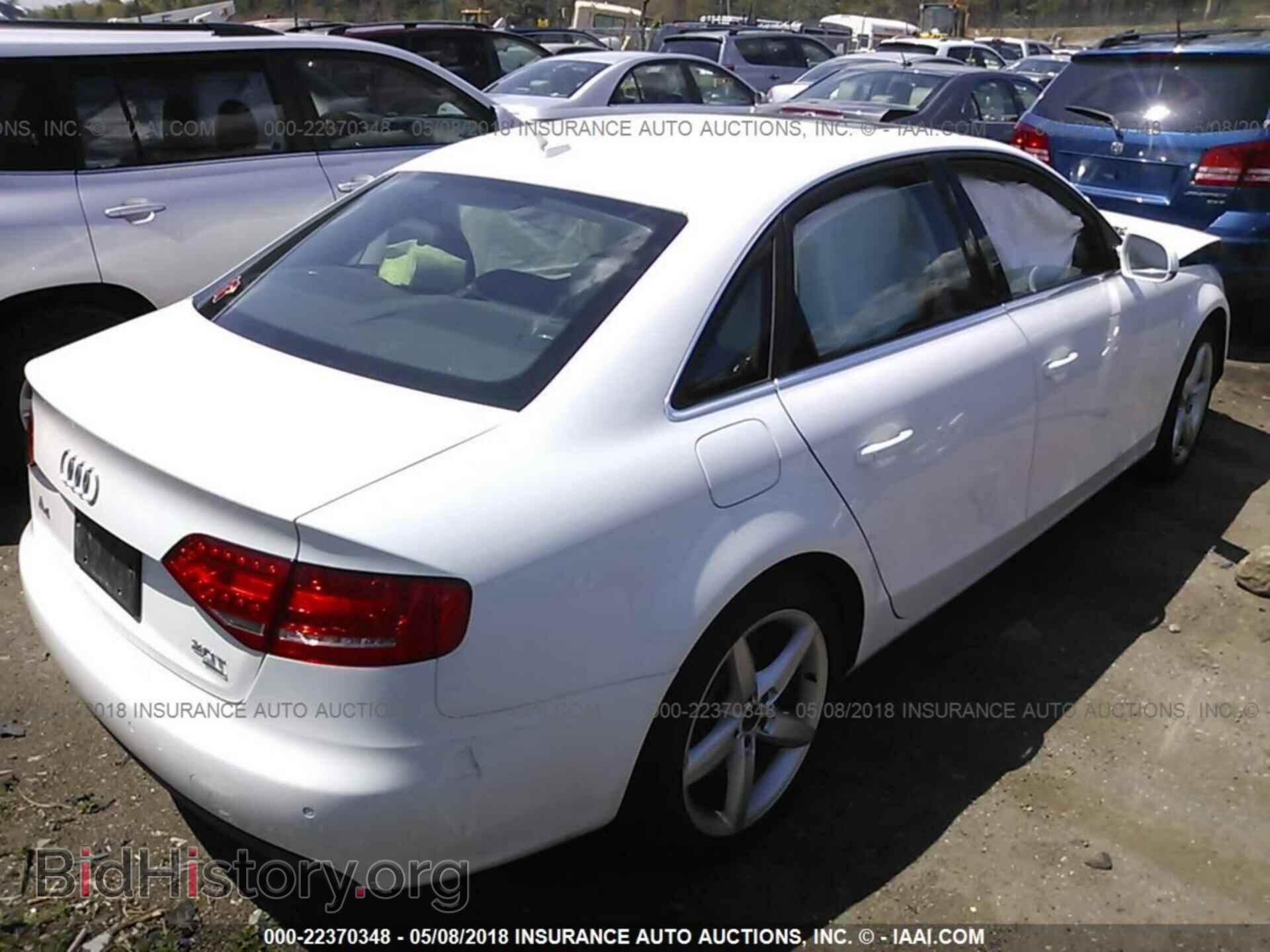 2011 Audi A4 - VIN: WAUKFAFL8BA100596 - Photo 4