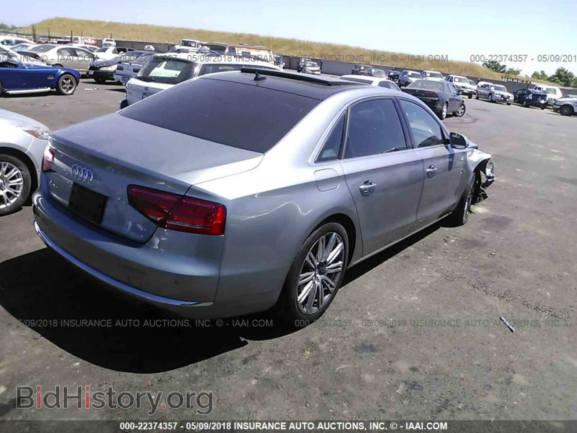 2013 Audi A8 - VIN: WAURGAFD9DN027576 - Photo 4