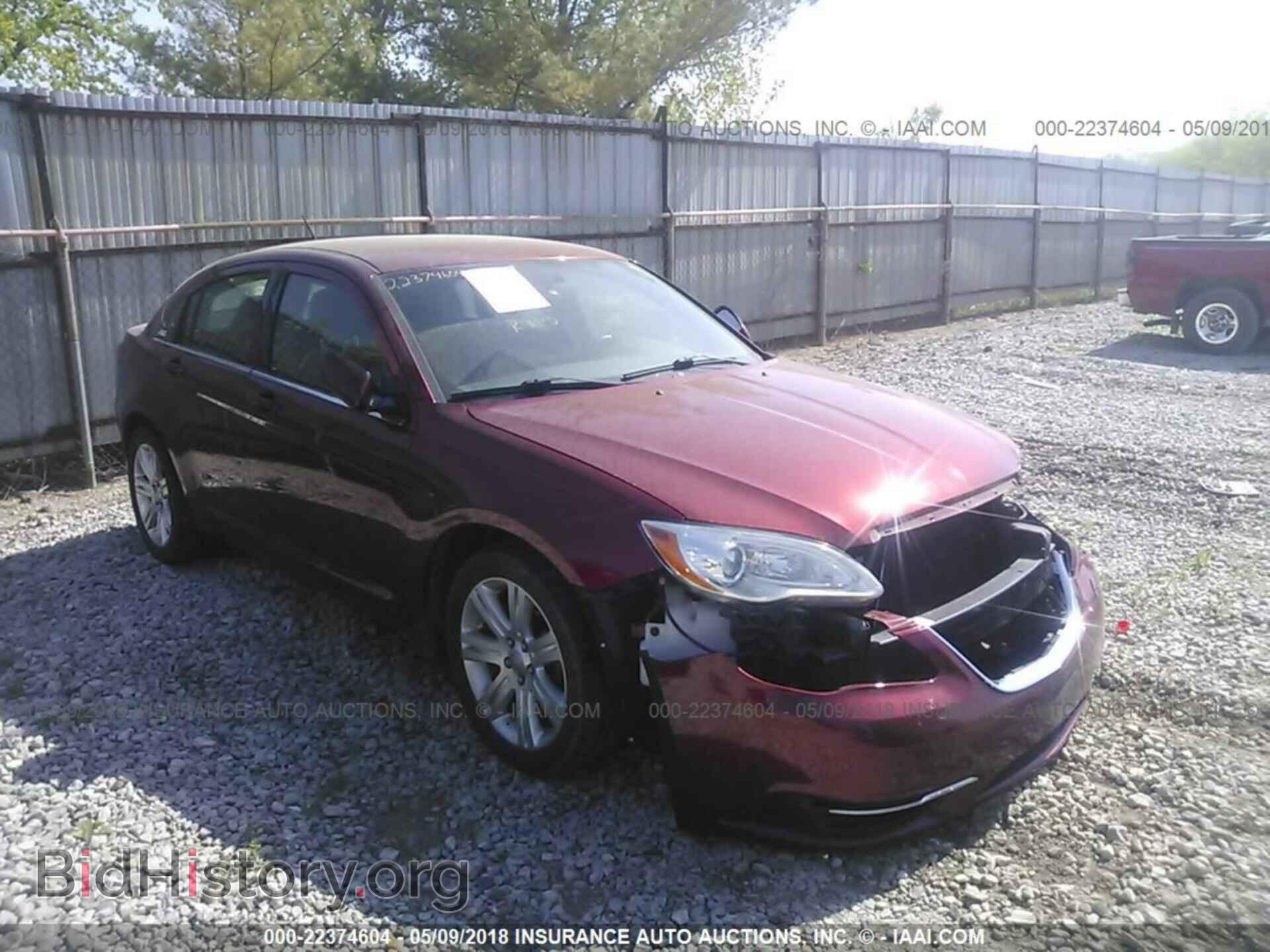 Фотография 1C3CCBBB2CN302626 - Chrysler 200 2012