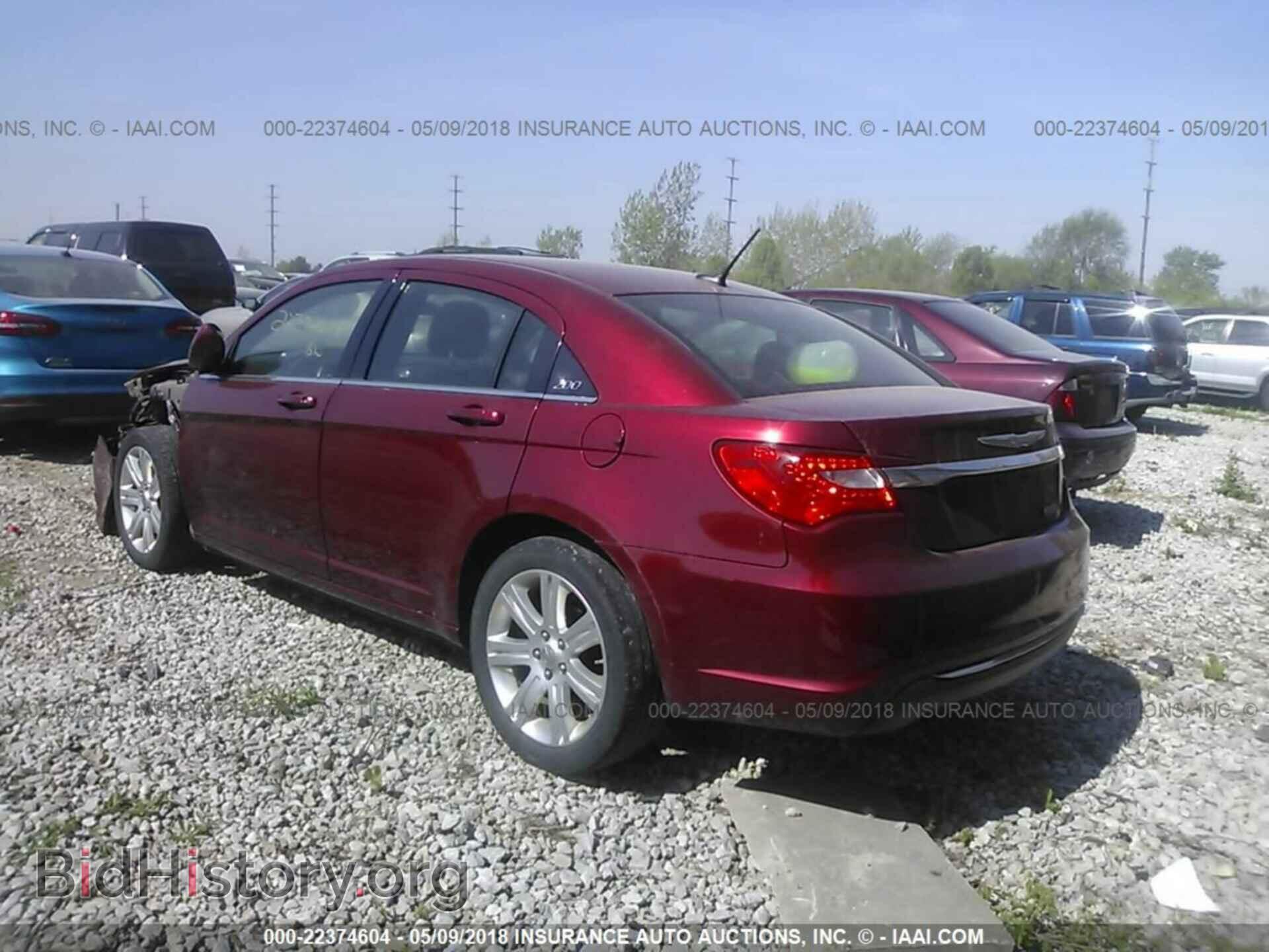 2012 Chrysler 200 - VIN: 1C3CCBBB2CN302626 - Фото 3