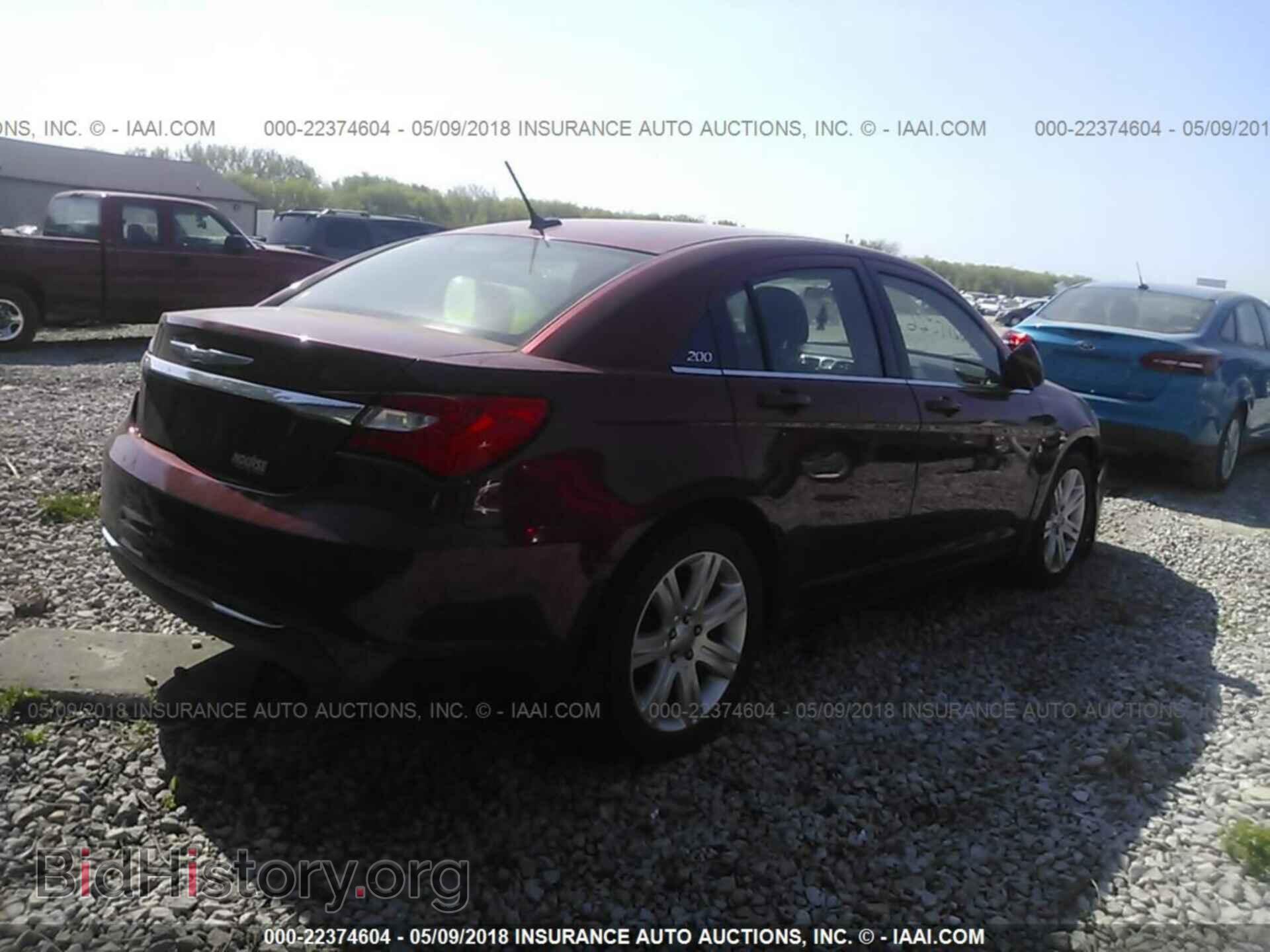 2012 Chrysler 200 - VIN: 1C3CCBBB2CN302626 - Фото 4
