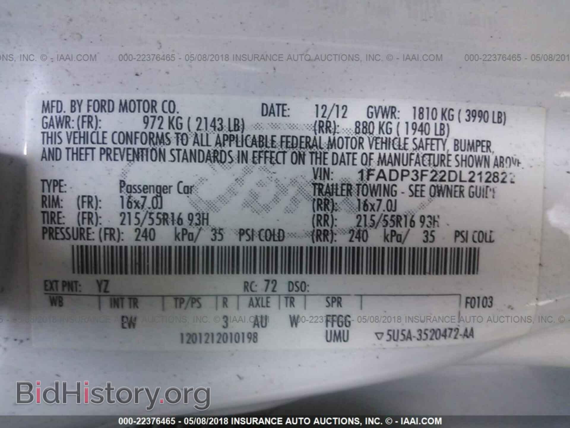 2013 Ford Focus - VIN: 1FADP3F22DL212822 - Photo 9