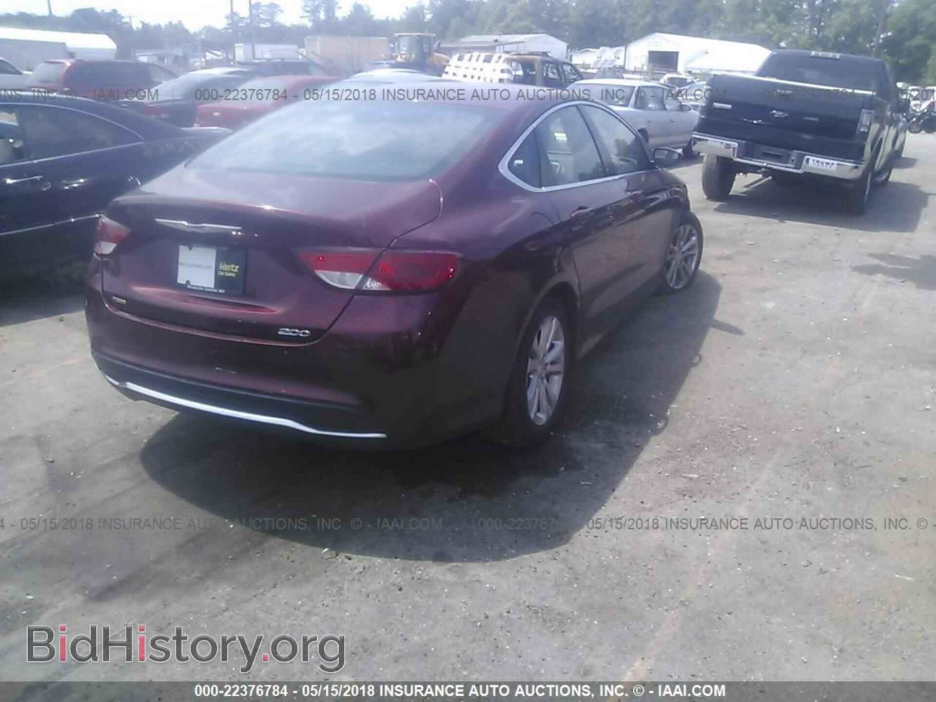 2016 Chrysler 200 - VIN: 1C3CCCAB8GN148842 - Photo 4
