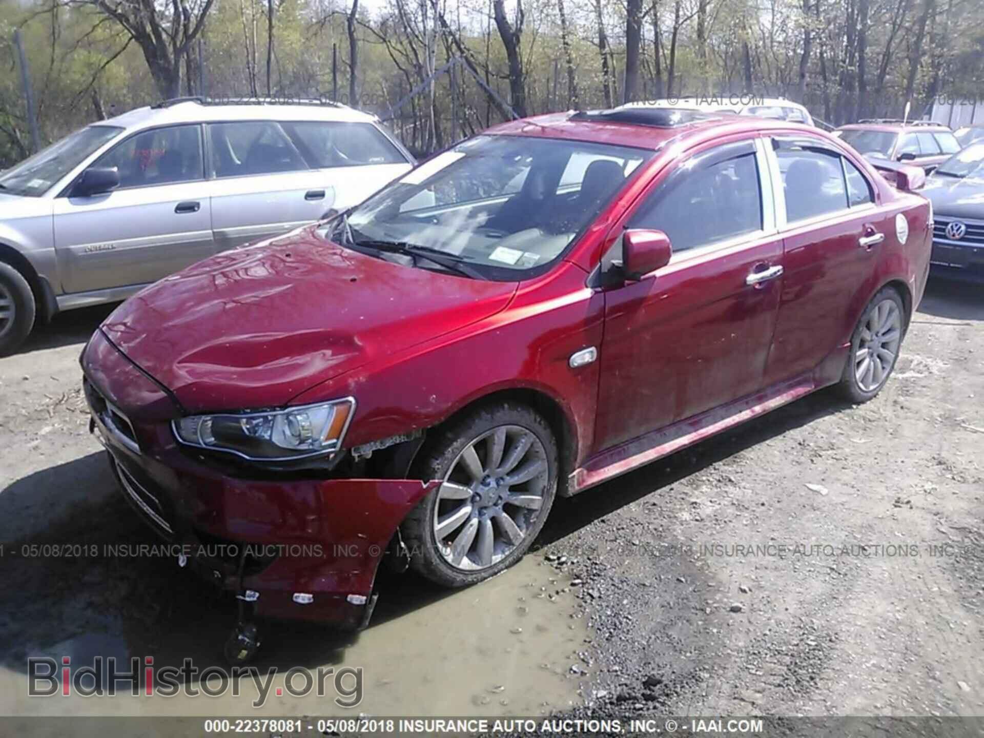 2011 Mitsubishi Lancer - VIN: JA32U8FW6BU043324 - Фото 2