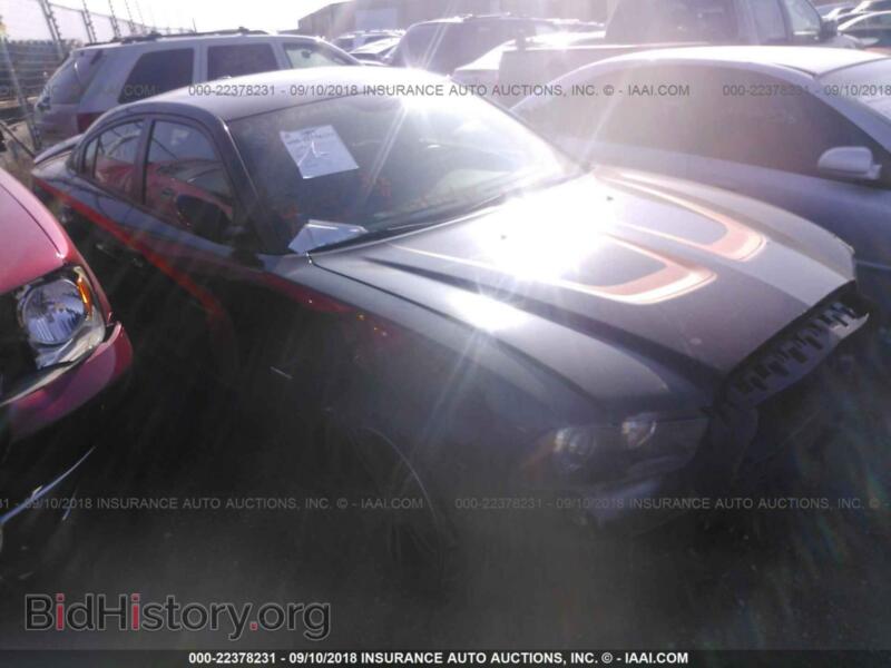 2014 Dodge CHARGER (VIN 2C3CDXDT8EH354435) — фото 1 из 10, IAAI, повреждение: передняя и задняя часть