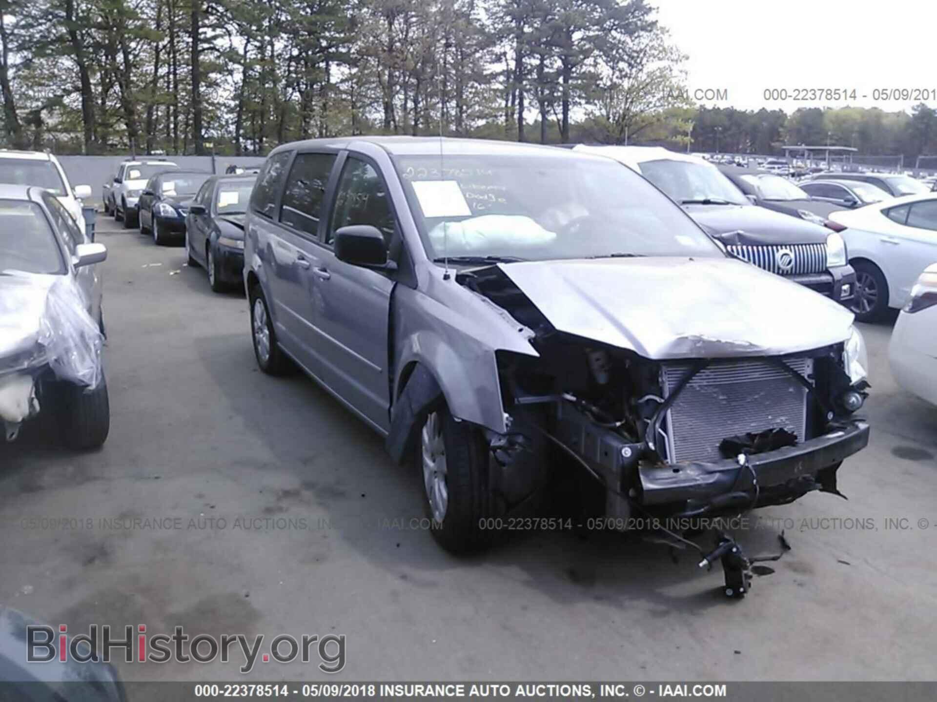 Photo 2C4RDGBG6GR324729 - Dodge Grand caravan 2016