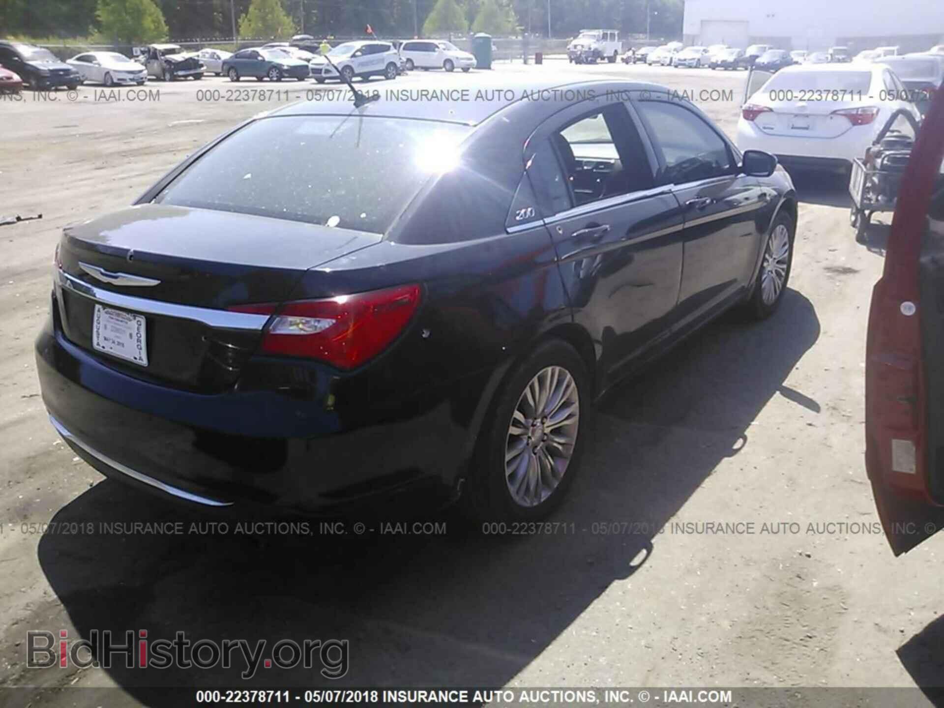 2012 Chrysler 200 - VIN: 1C3CCBAB5CN282308 - Фото 4
