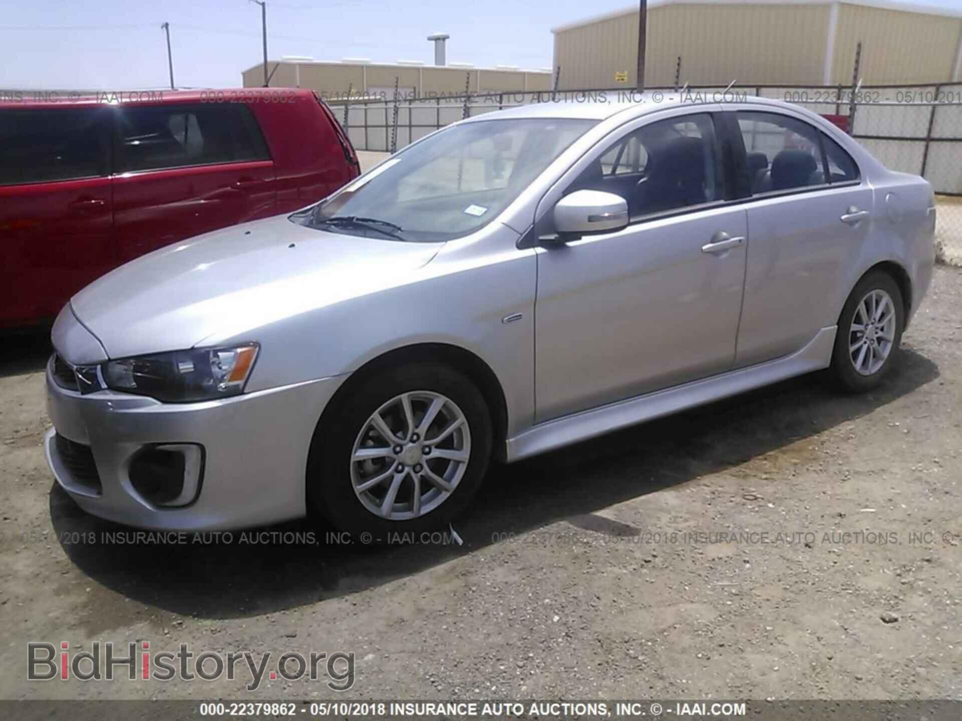 2016 Mitsubishi Lancer - VIN: JA32U2FU8GU001823 - Фото 2