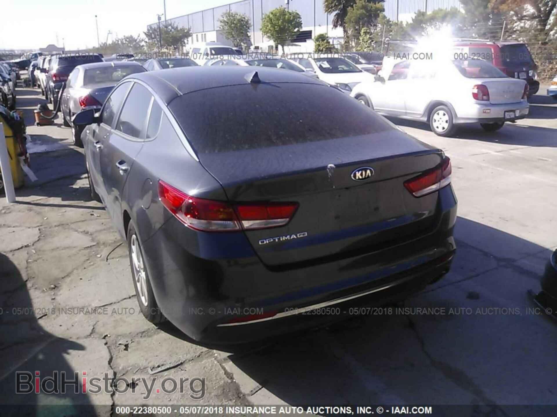 2016 Kia Optima - VIN: KNAGT4L33G5117598 - Фото 3