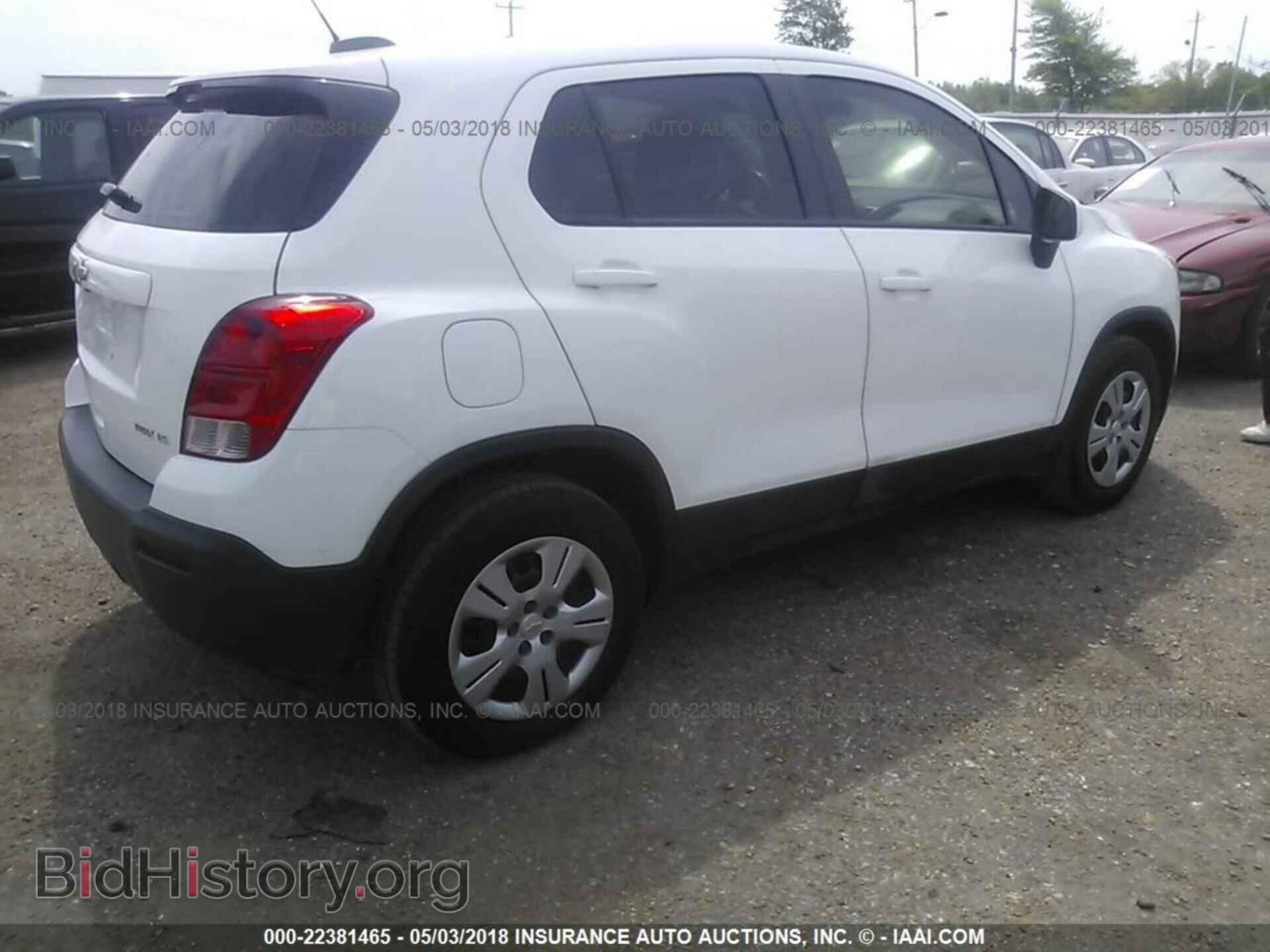 2016 Chevrolet Trax - VIN: 3GNCJKSB6GL276160 - Фото 4