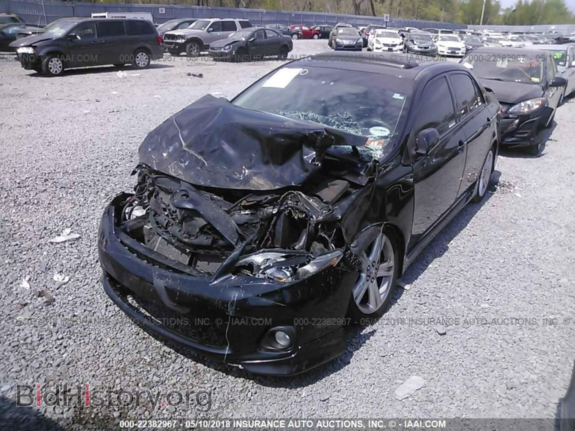 2013 Toyota Corolla - VIN: 2T1BU4EE1DC016020 - Фото 2