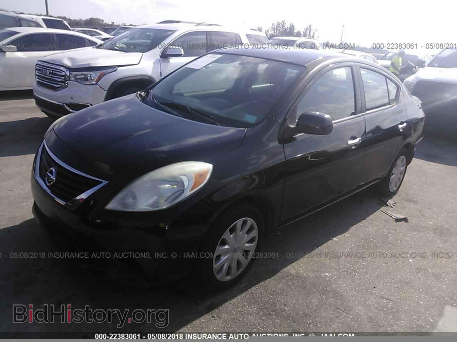 2012 Nissan Versa - VIN: 3N1CN7AP2CL803308 - Фото 2