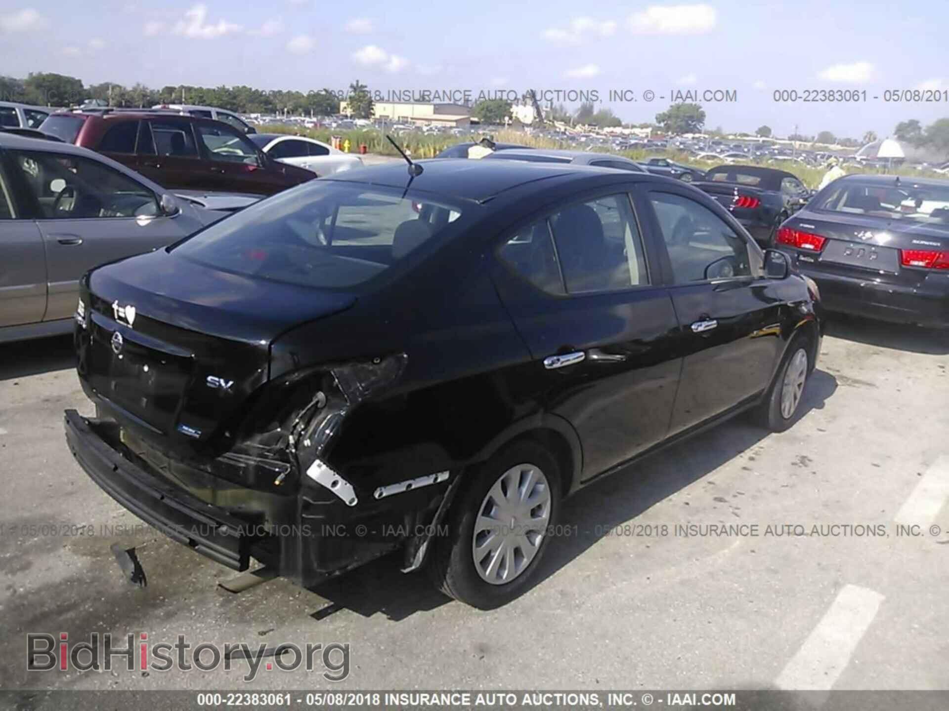 2012 Nissan Versa - VIN: 3N1CN7AP2CL803308 - Фото 4