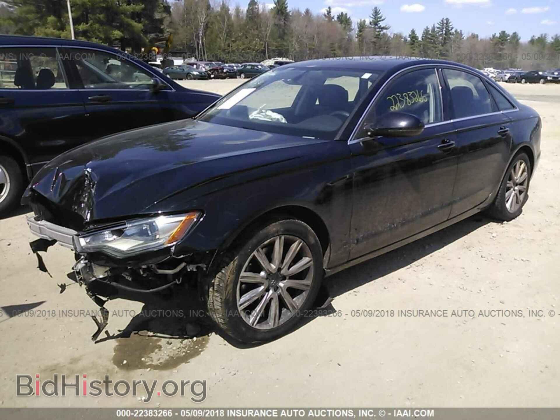 2013 Audi A6 - VIN: WAUGFAFC8DN014805 - Фото 2