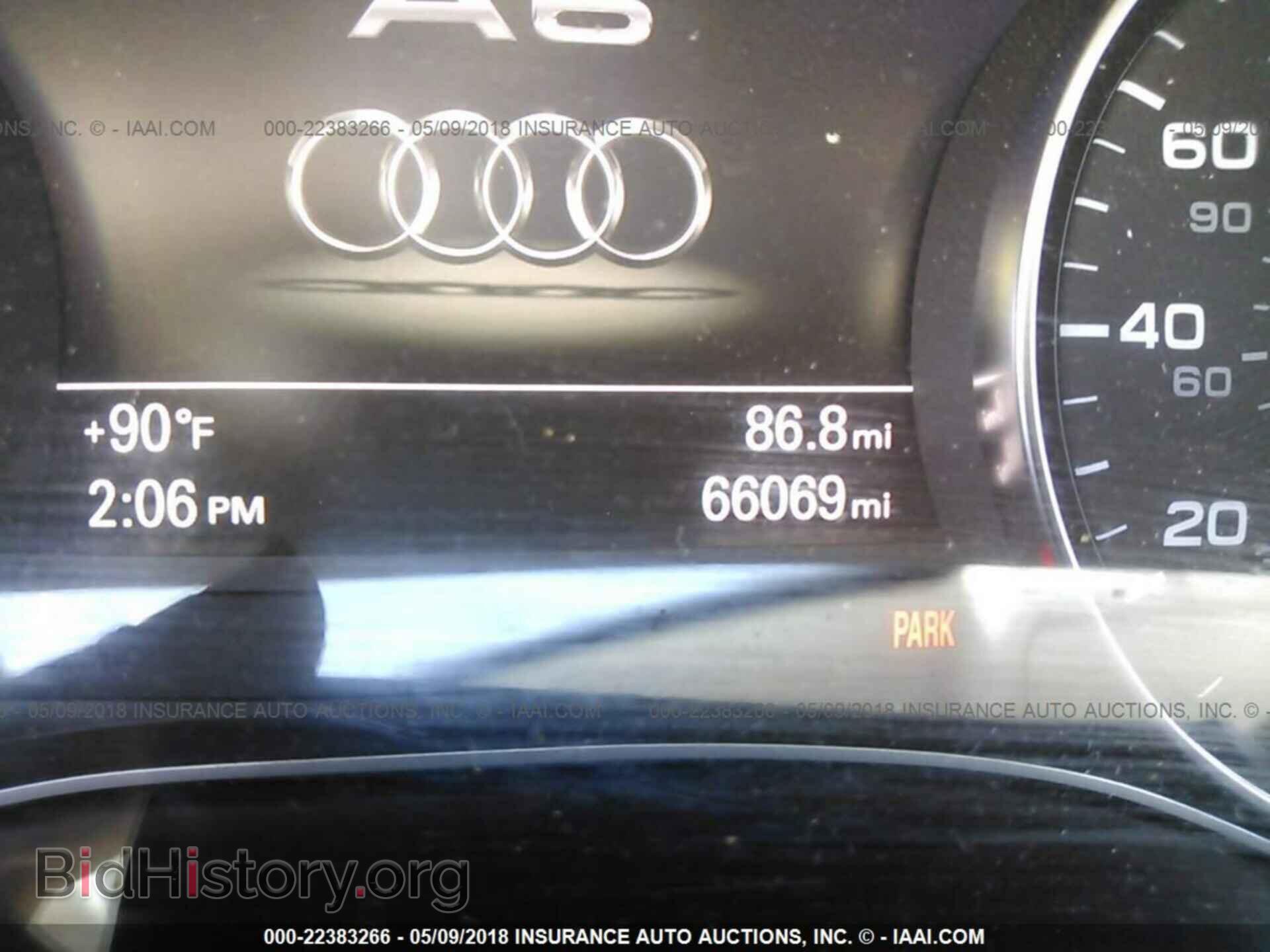 2013 Audi A6 - VIN: WAUGFAFC8DN014805 - Фото 7