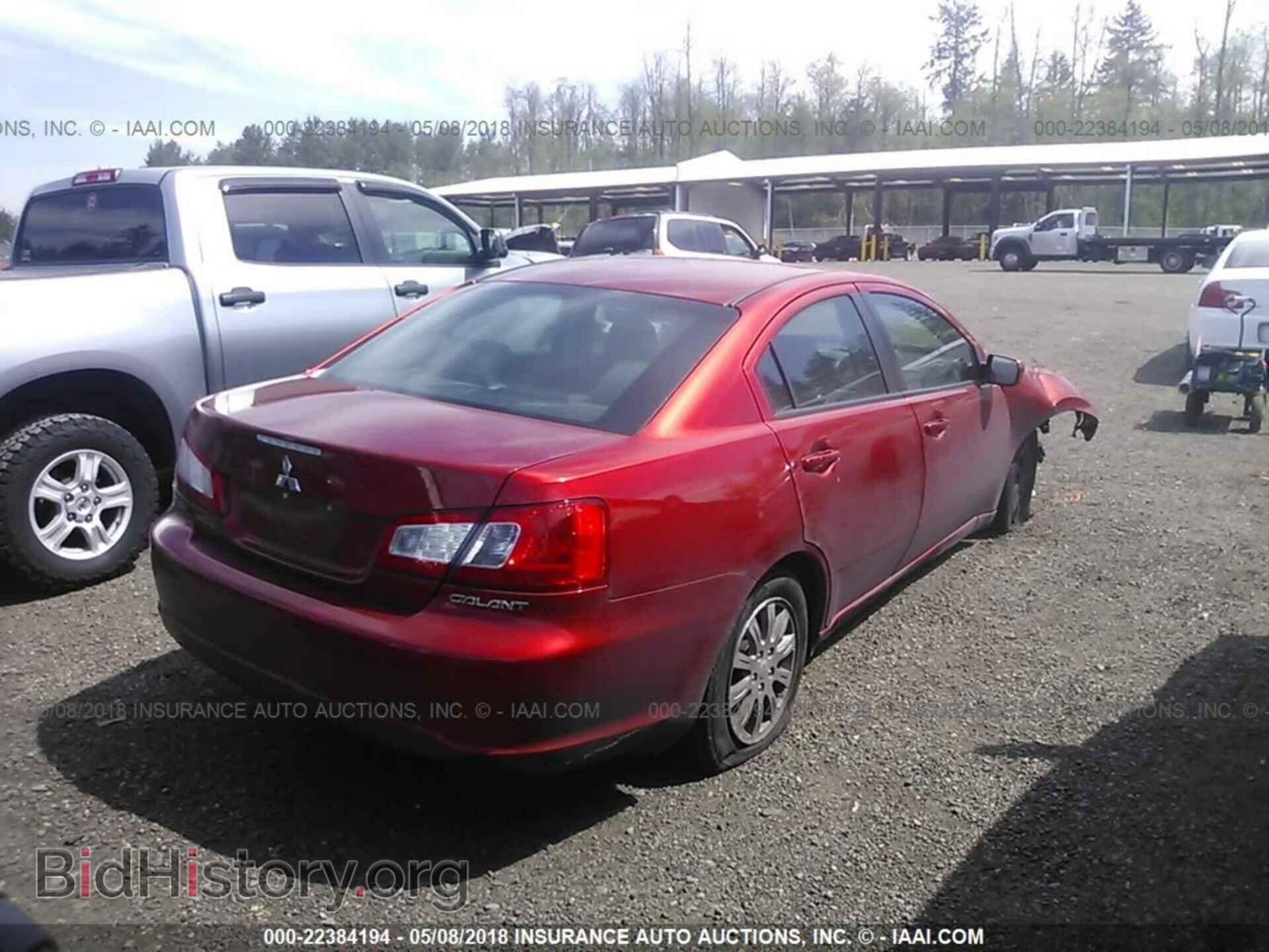 2012 Mitsubishi Galant - VIN: 4A32B2FF2CE023181 - Фото 4