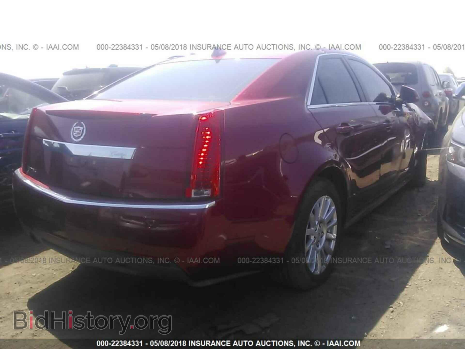2011 Cadillac Cts - VIN: 1G6DG5EY1B0108237 - Фото 4