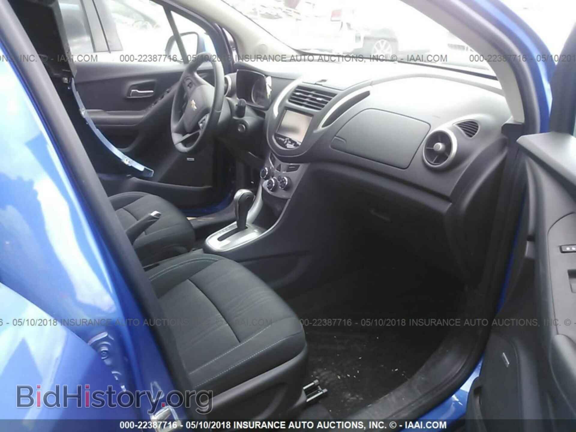 2015 Chevrolet Trax - VIN: KL7CJRSB2FB133737 - Фото 5