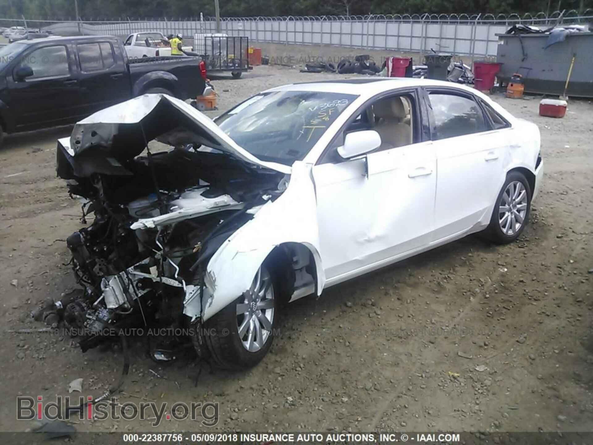 2013 Audi A4 - VIN: WAUAFAFL7DA063698 - Фото 2