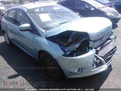 2012 Ford FOCUS, зеленый — VIN 1FAHP3K24CL330439, IAAI