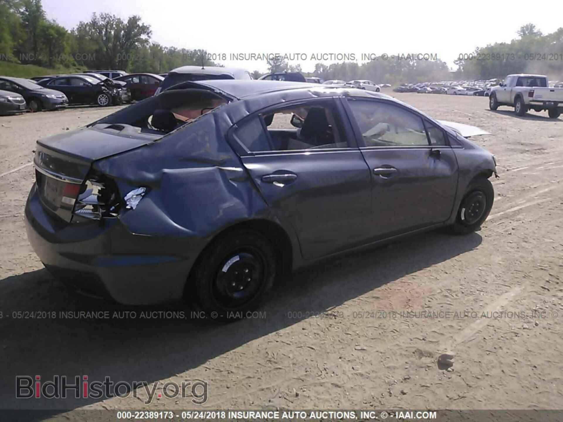 2013 Honda Civic - VIN: 19XFB2F88DE034326 - Фото 4