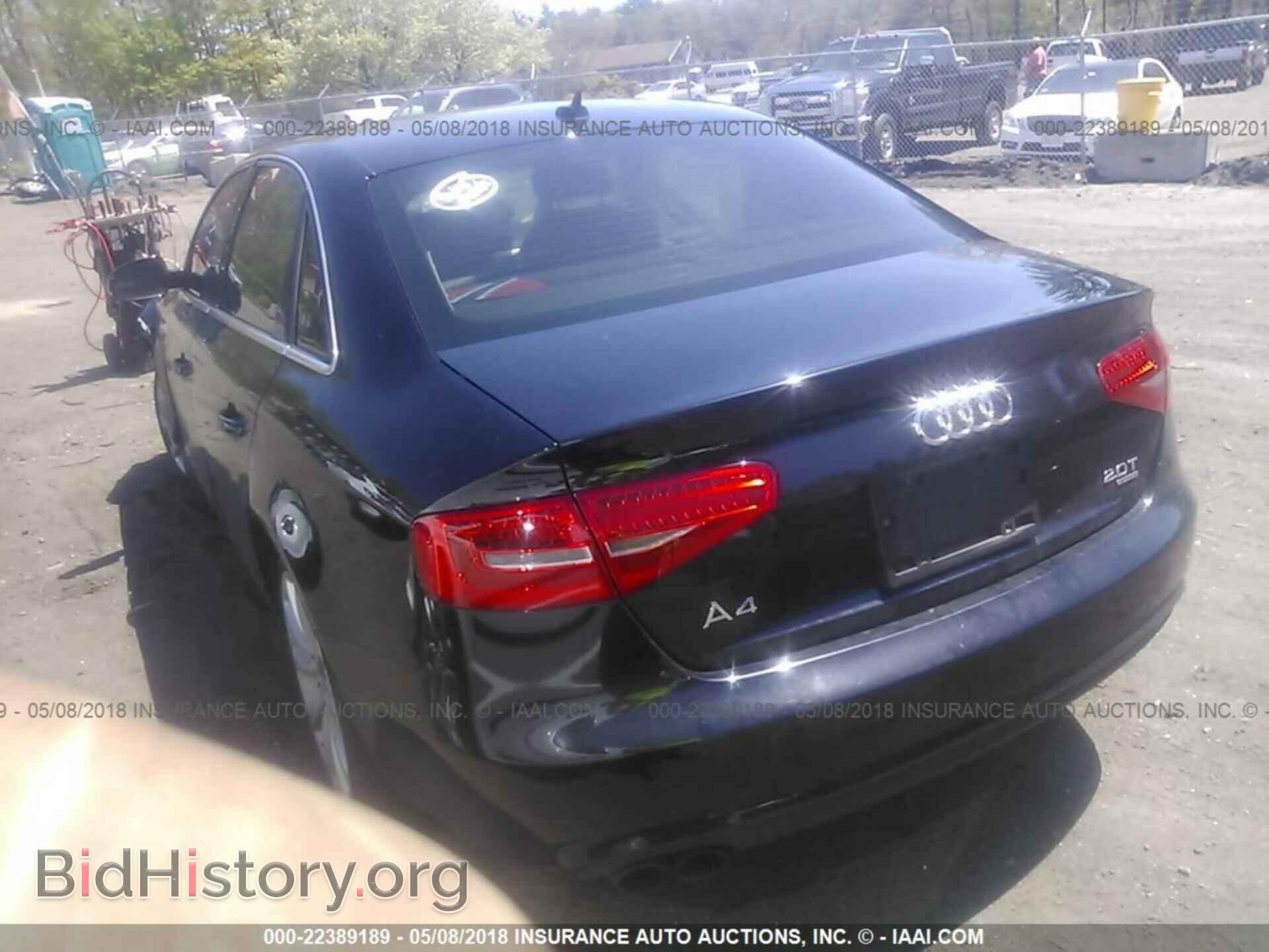 2013 Audi A4 - VIN: WAUFFAFL1DN018559 - Photo 3