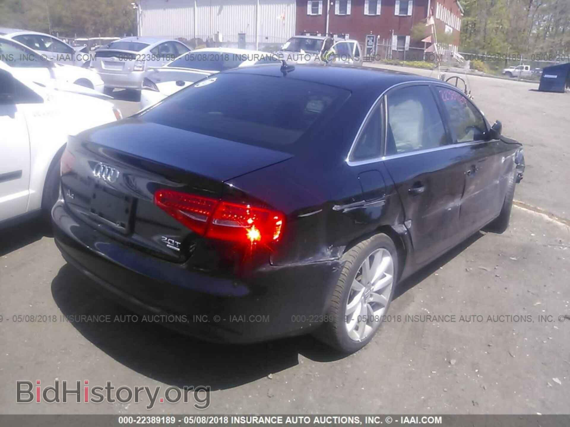 2013 Audi A4 - VIN: WAUFFAFL1DN018559 - Photo 4