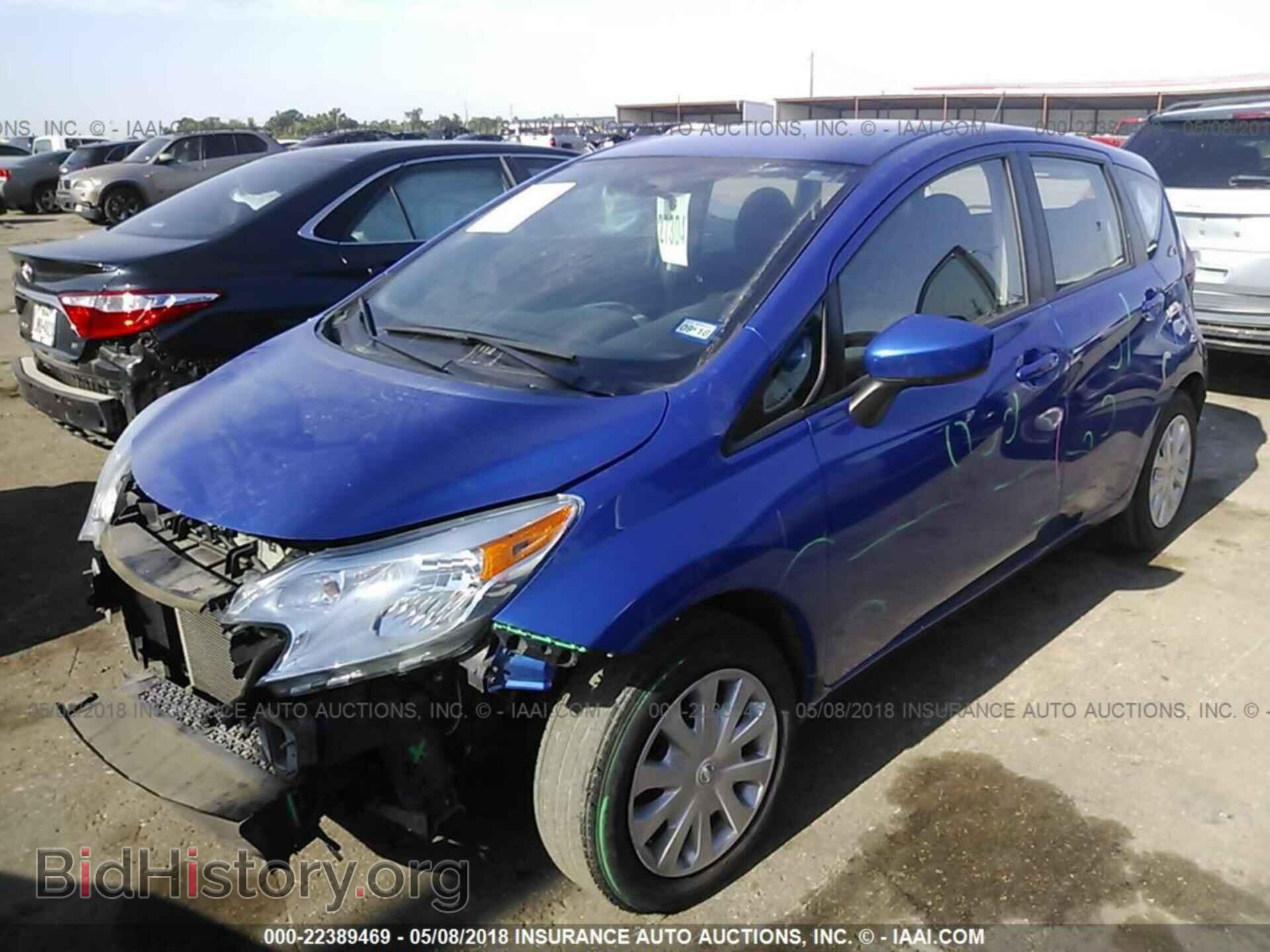 2016 Nissan Versa note - VIN: 3N1CE2CP2GL373818 - Фото 2