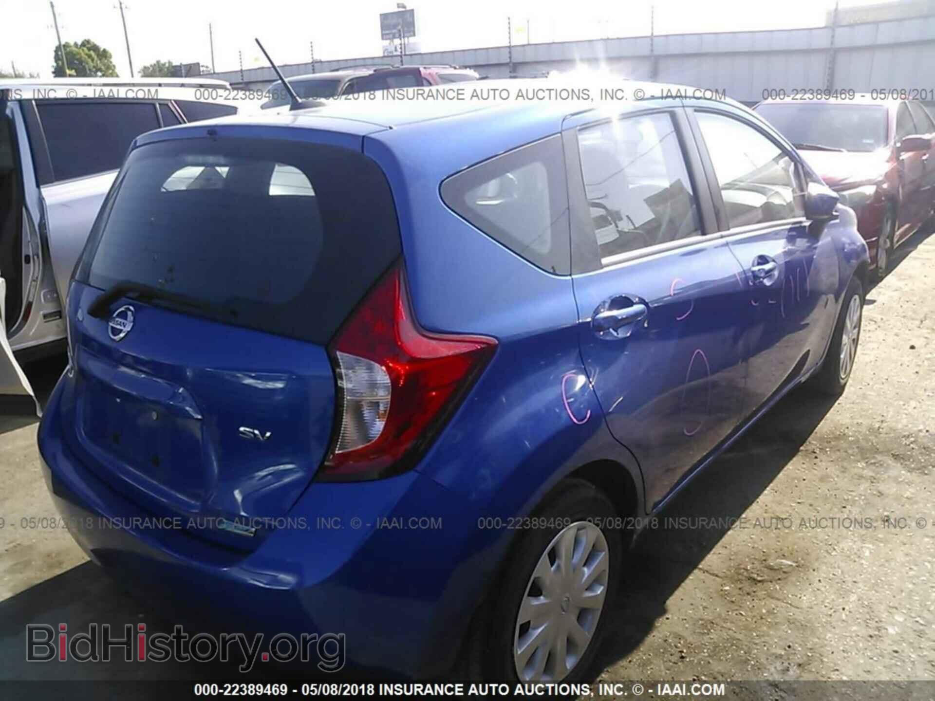 2016 Nissan Versa note - VIN: 3N1CE2CP2GL373818 - Фото 4