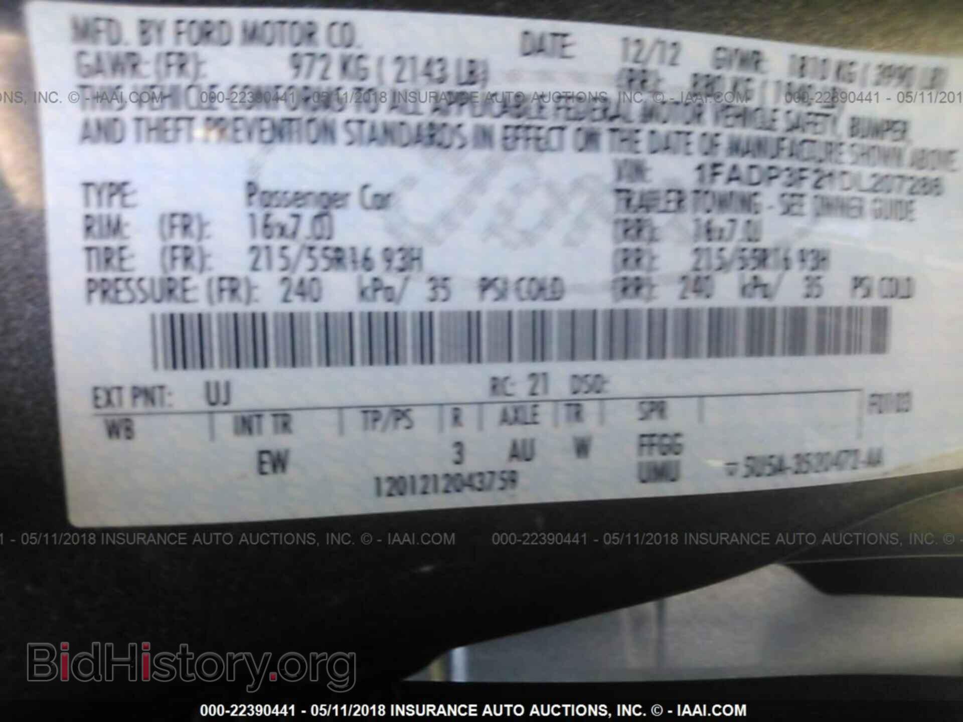2013 Ford Focus - VIN: 1FADP3F21DL207286 - Photo 9