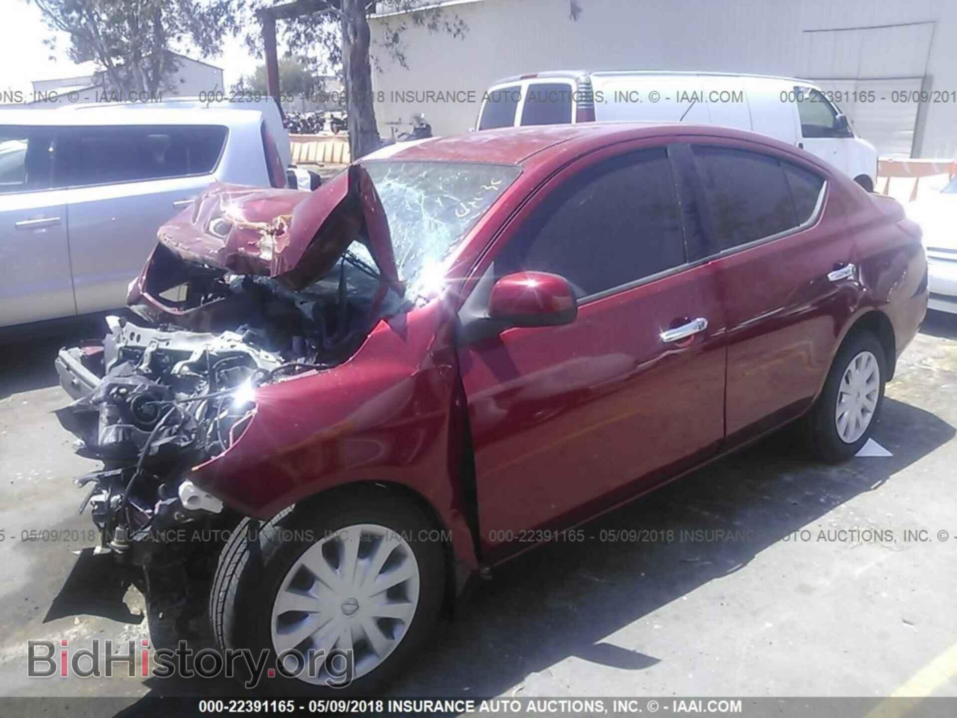 2012 Nissan Versa - VIN: 3N1CN7AP7CL846008 - Фото 2