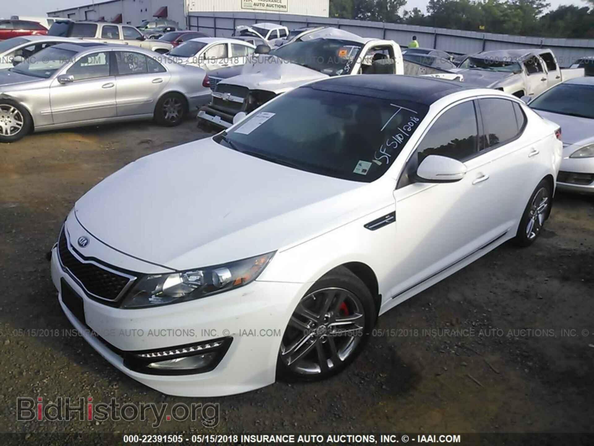 2013 Kia Optima - VIN: 5XXGR4A60DG250079 - Фото 2