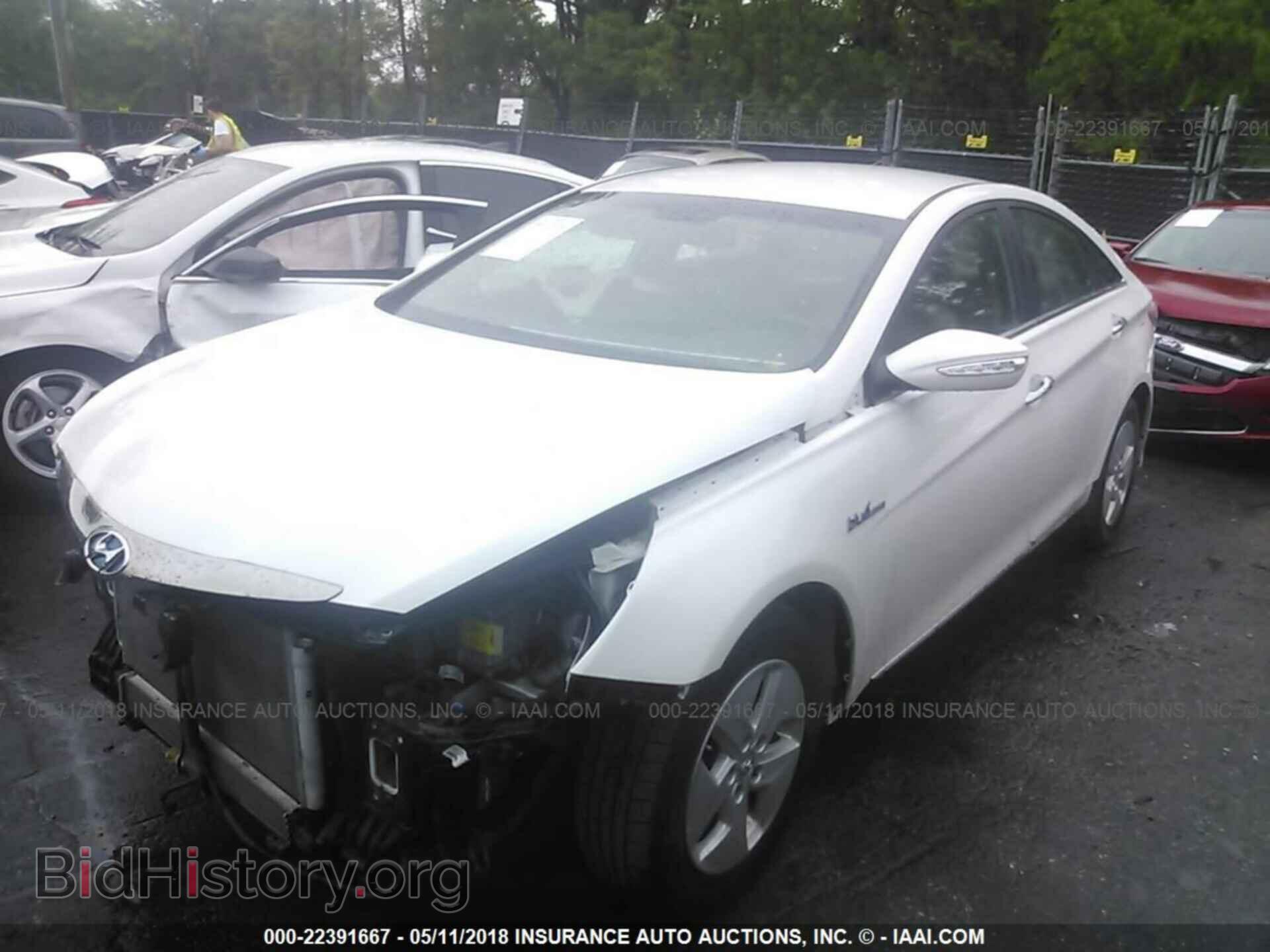 2012 Hyundai Sonata - VIN: KMHEC4A43CA042727 - Photo 2
