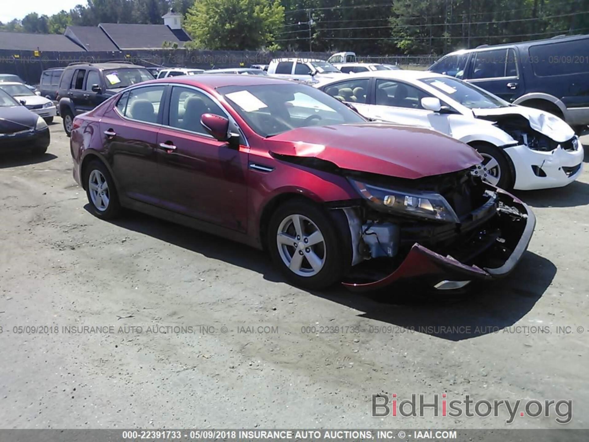 Photo 5XXGM4A71EG292916 - Kia Optima 2014