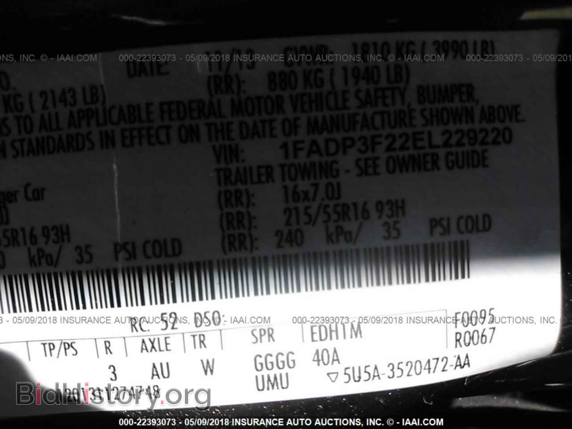 2014 Ford Focus - VIN: 1FADP3F22EL229220 - Photo 9