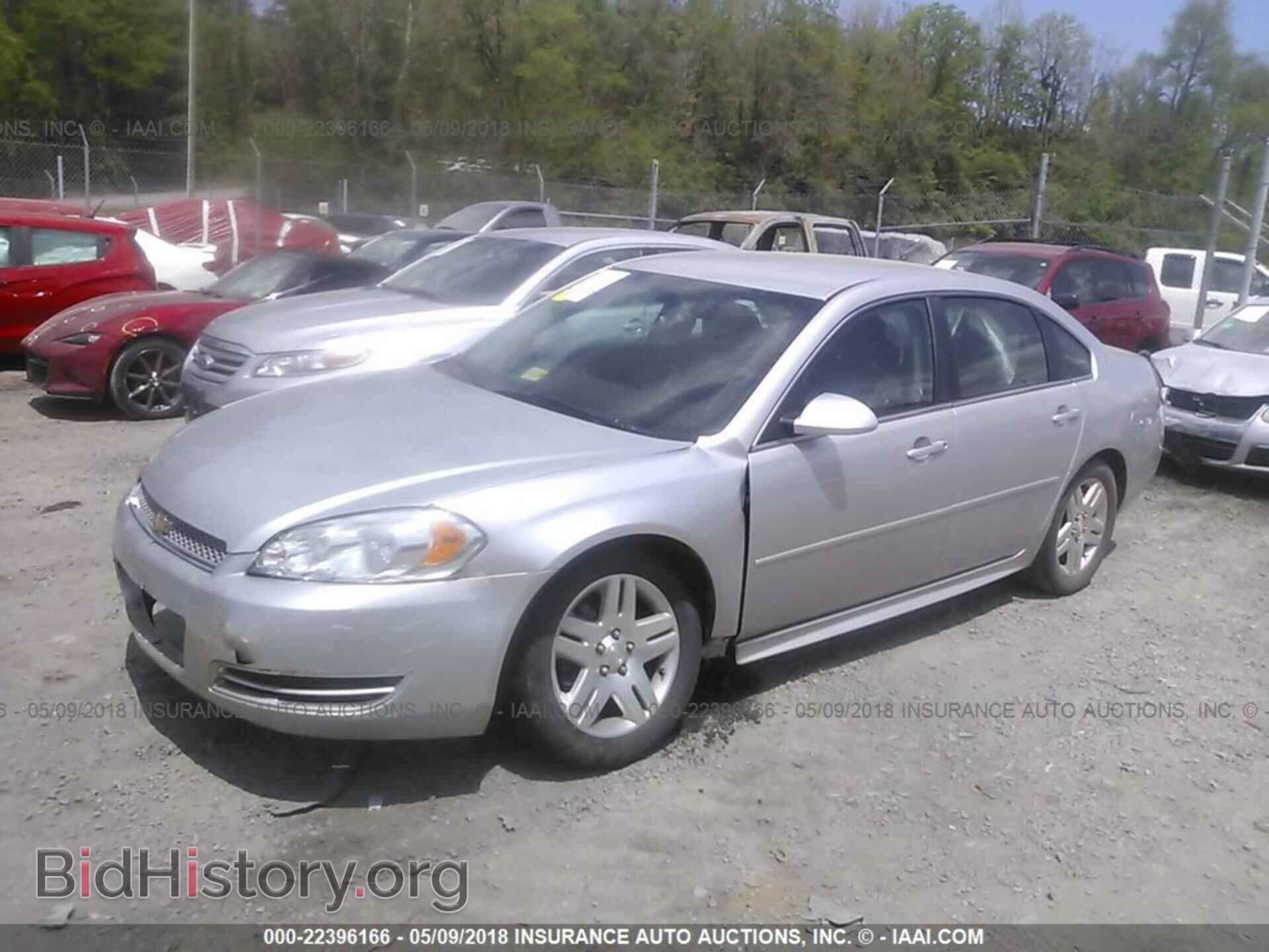 2012 CHEVROLET IMPALA - VIN: 2G1WG5E39C1233575 - Фото 2
