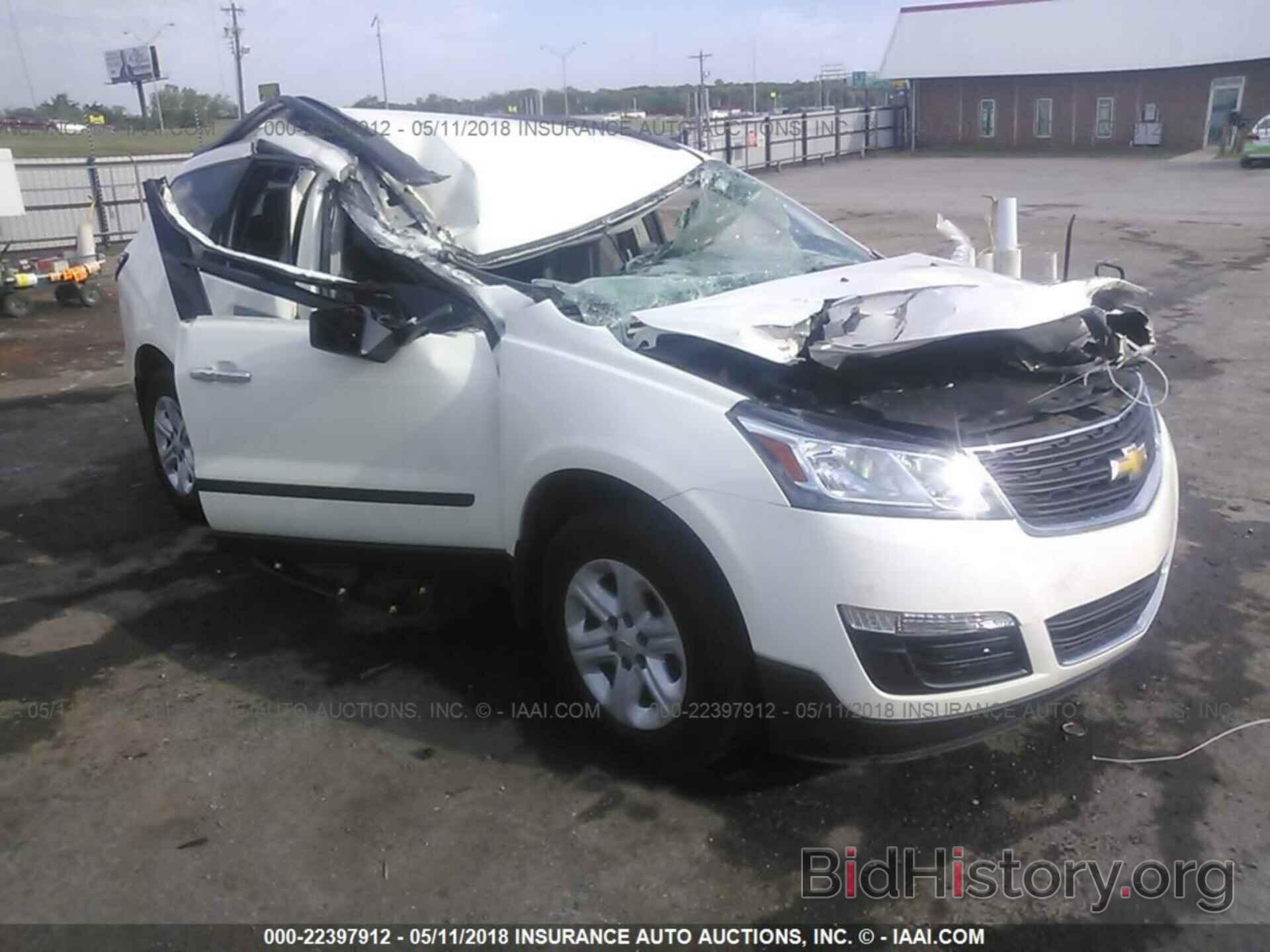 Photo 1GNKRFEDXEJ354789 - Chevrolet Traverse 2014