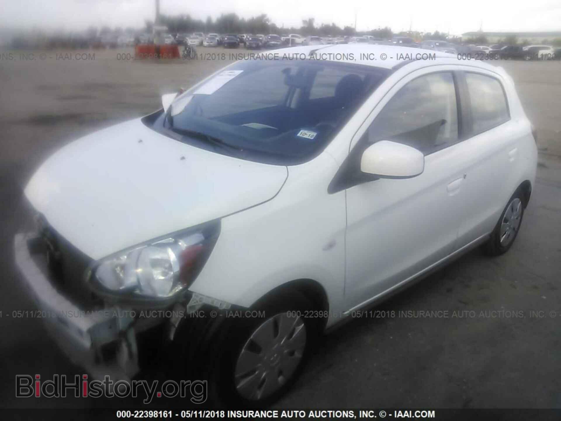 2014 Mitsubishi Mirage - VIN: ML32A3HJ1EH022203 - Фото 2