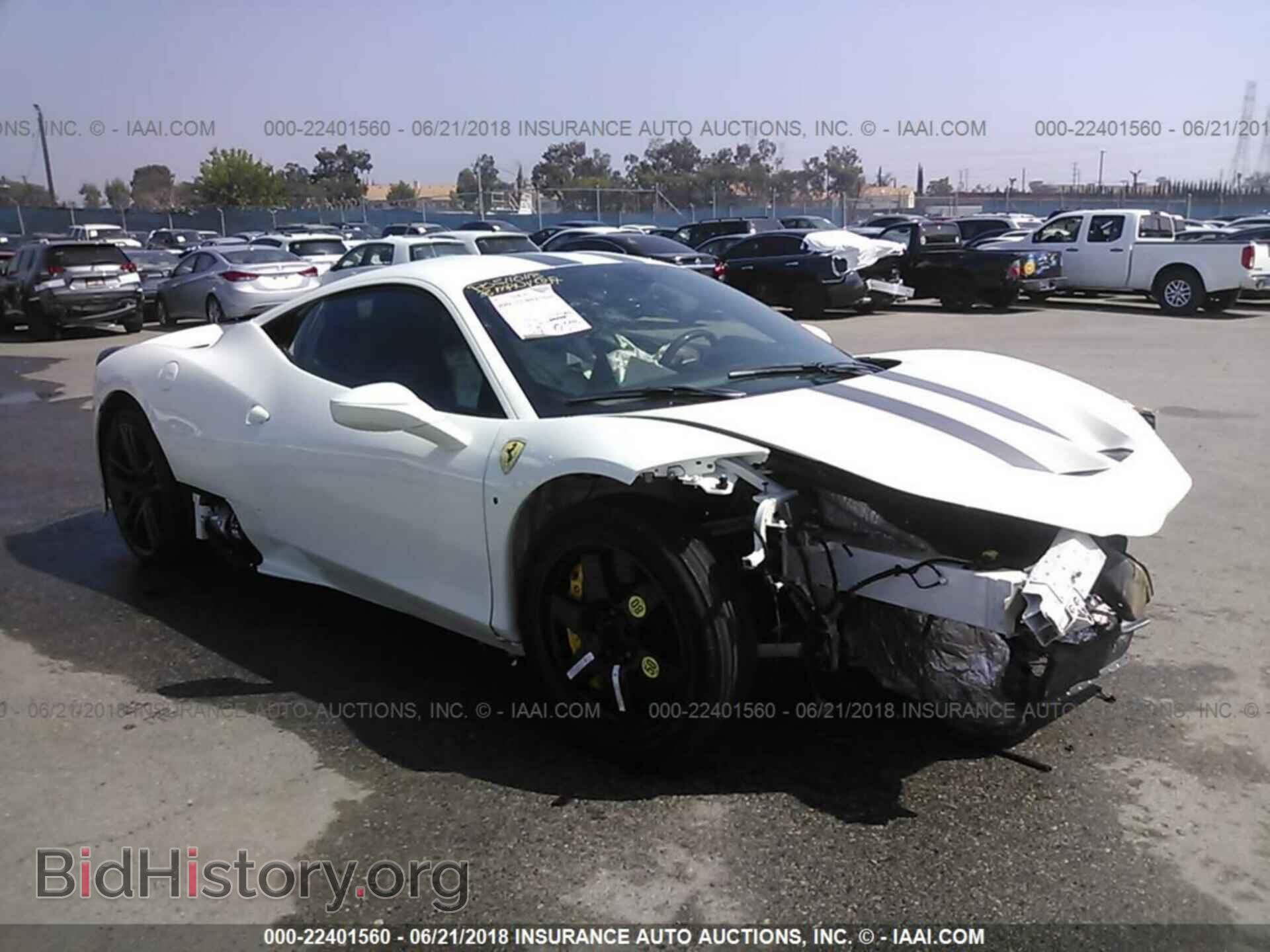 Photo ZFF75VFA7E0203604 - Ferrari 458 2014