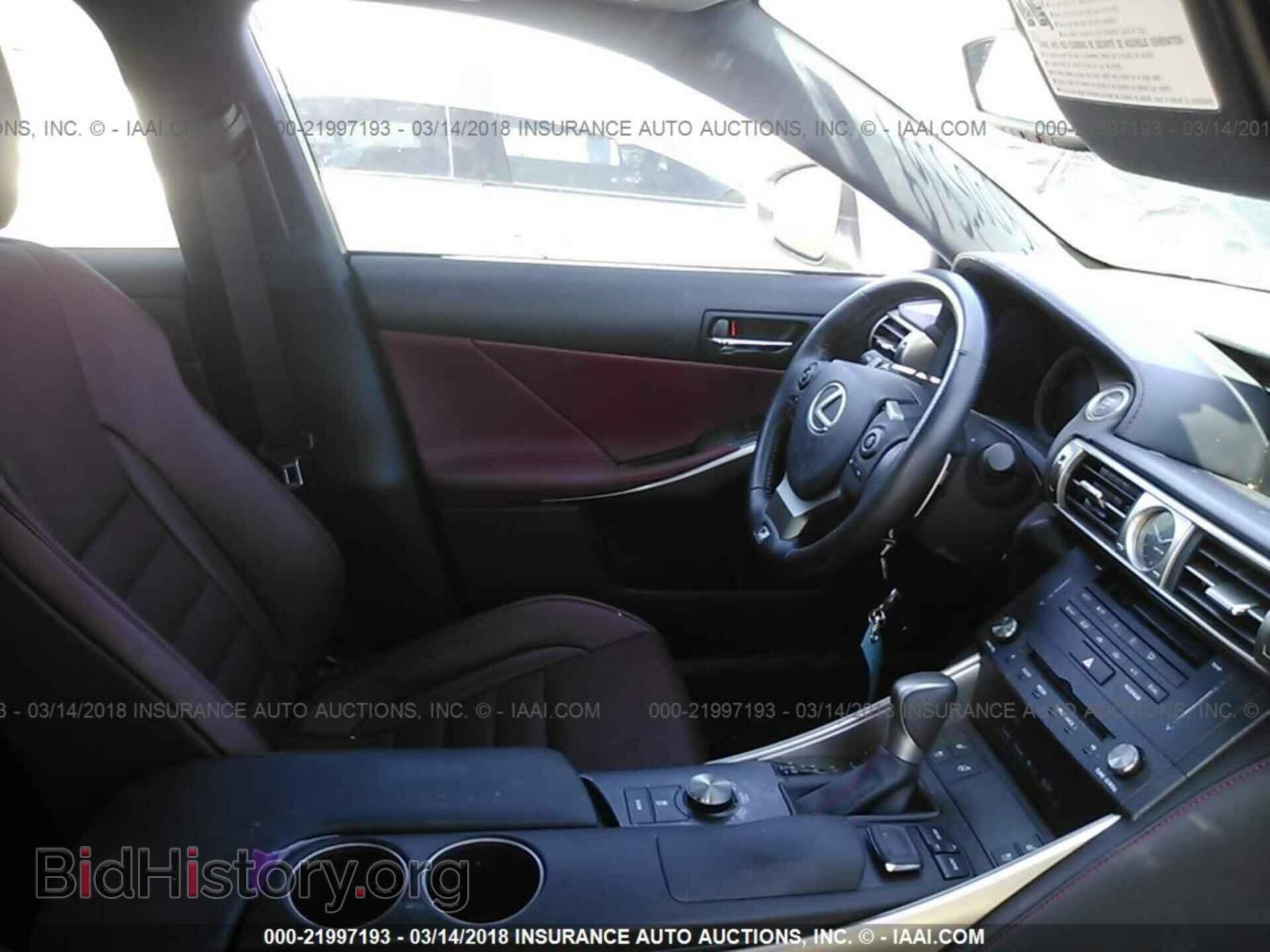 2016 LEXUS IS - VIN: JTHBA1D23G5011660 - Photo 5