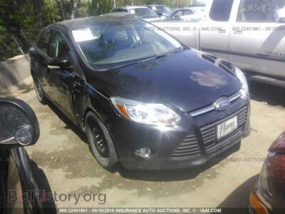 2012 Ford FOCUS, черный — VIN 1FAHP3F26CL234094, IAAI