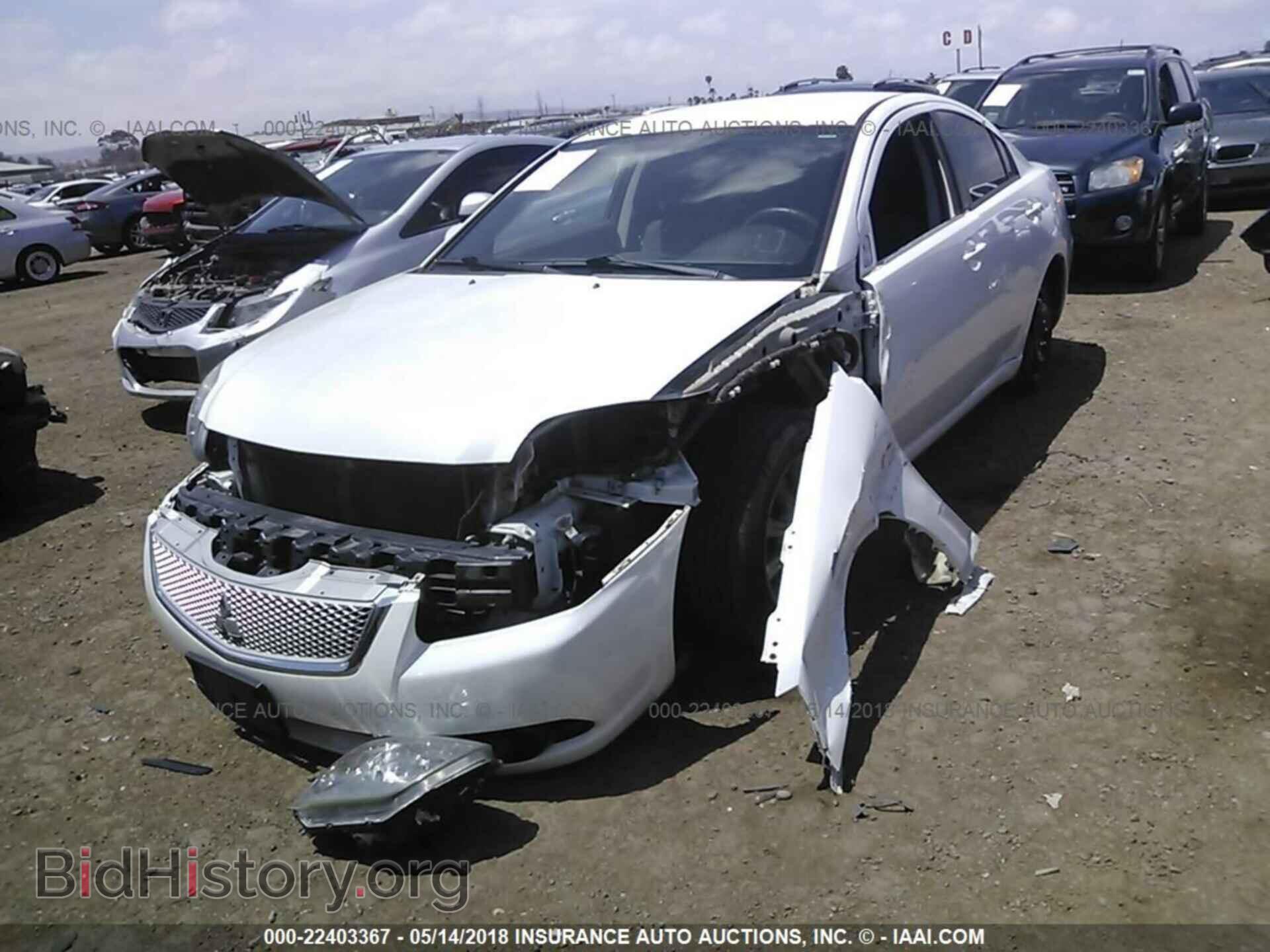 2012 Mitsubishi Galant - VIN: 4A32B2FF2CE023701 - Photo 2