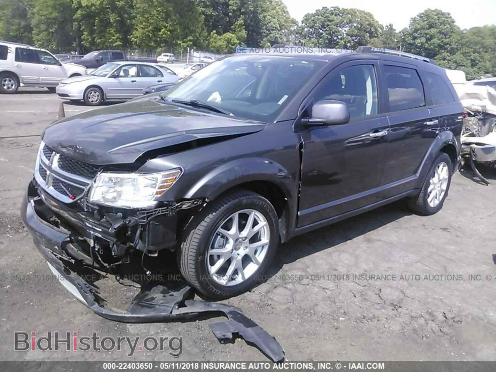 2014 Dodge Journey - VIN: 3C4PDCDG3ET258292 - Фото 2