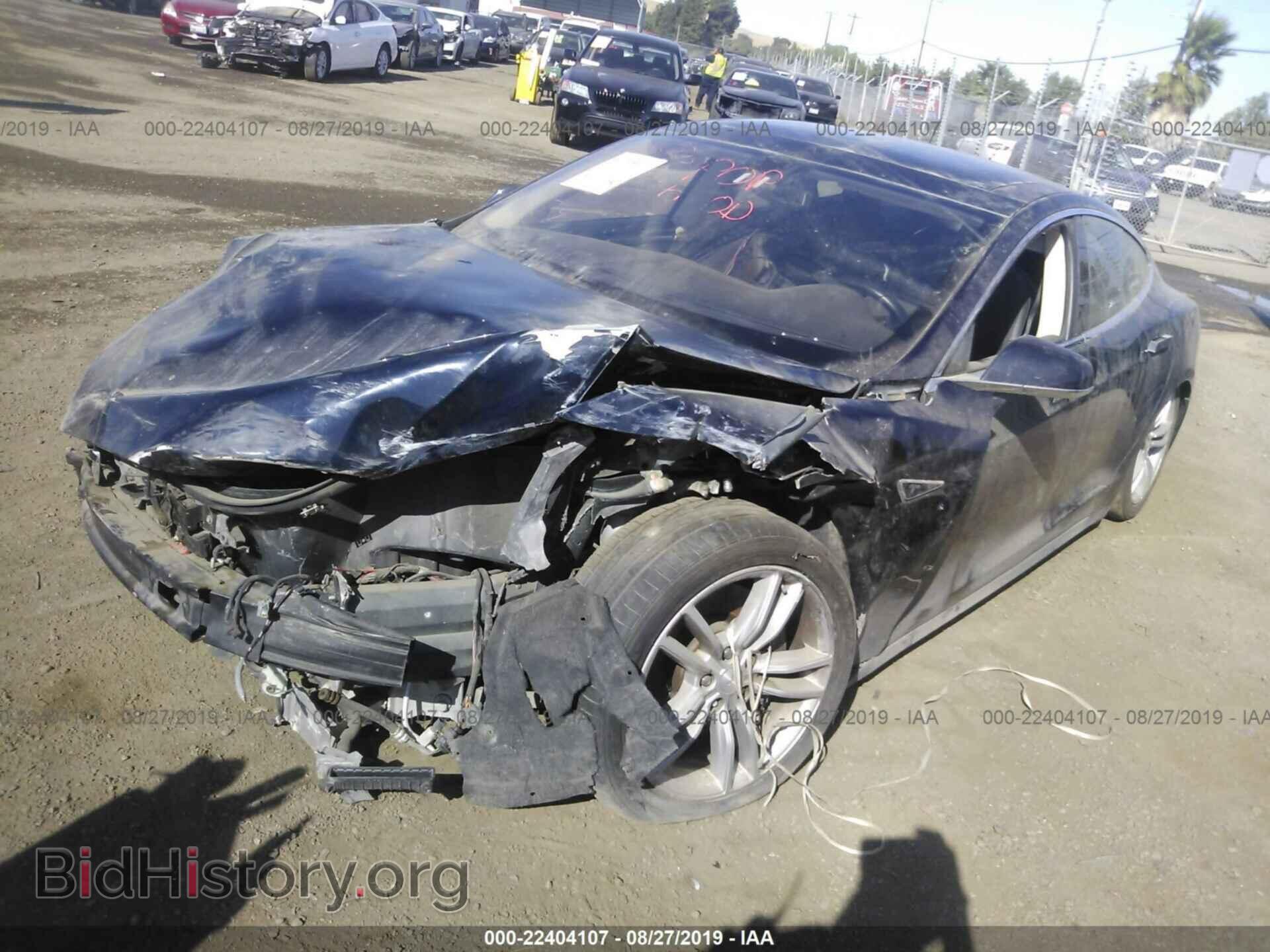 2013 Tesla Model S - VIN: 5YJSA1AG4DFP04684 - Photo 2