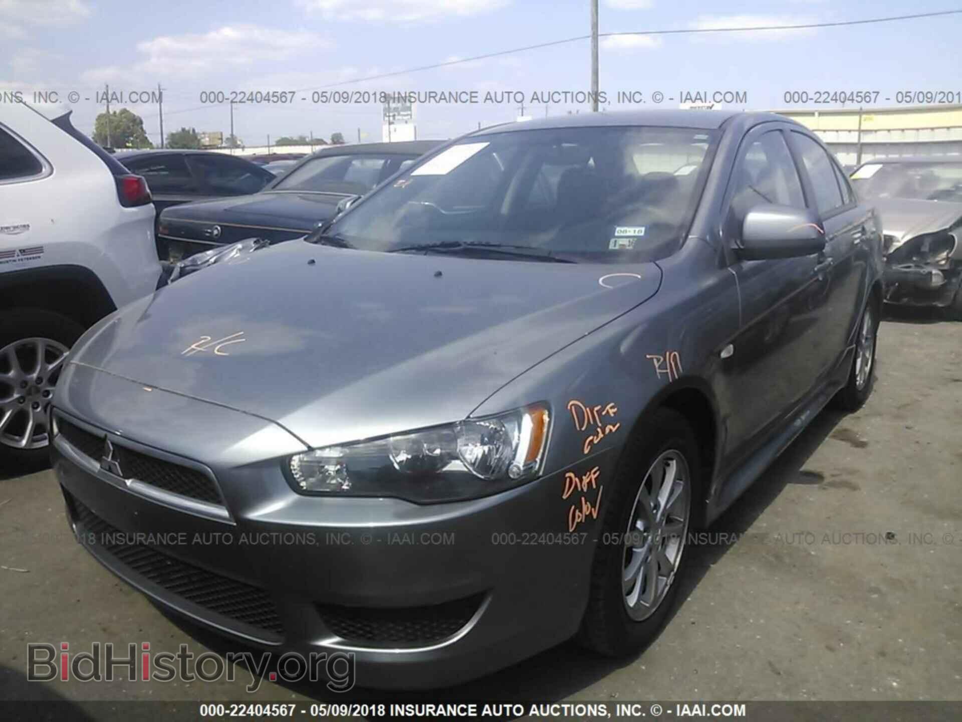 2014 Mitsubishi Lancer - VIN: JA32U2FU6EU015037 - Фото 2