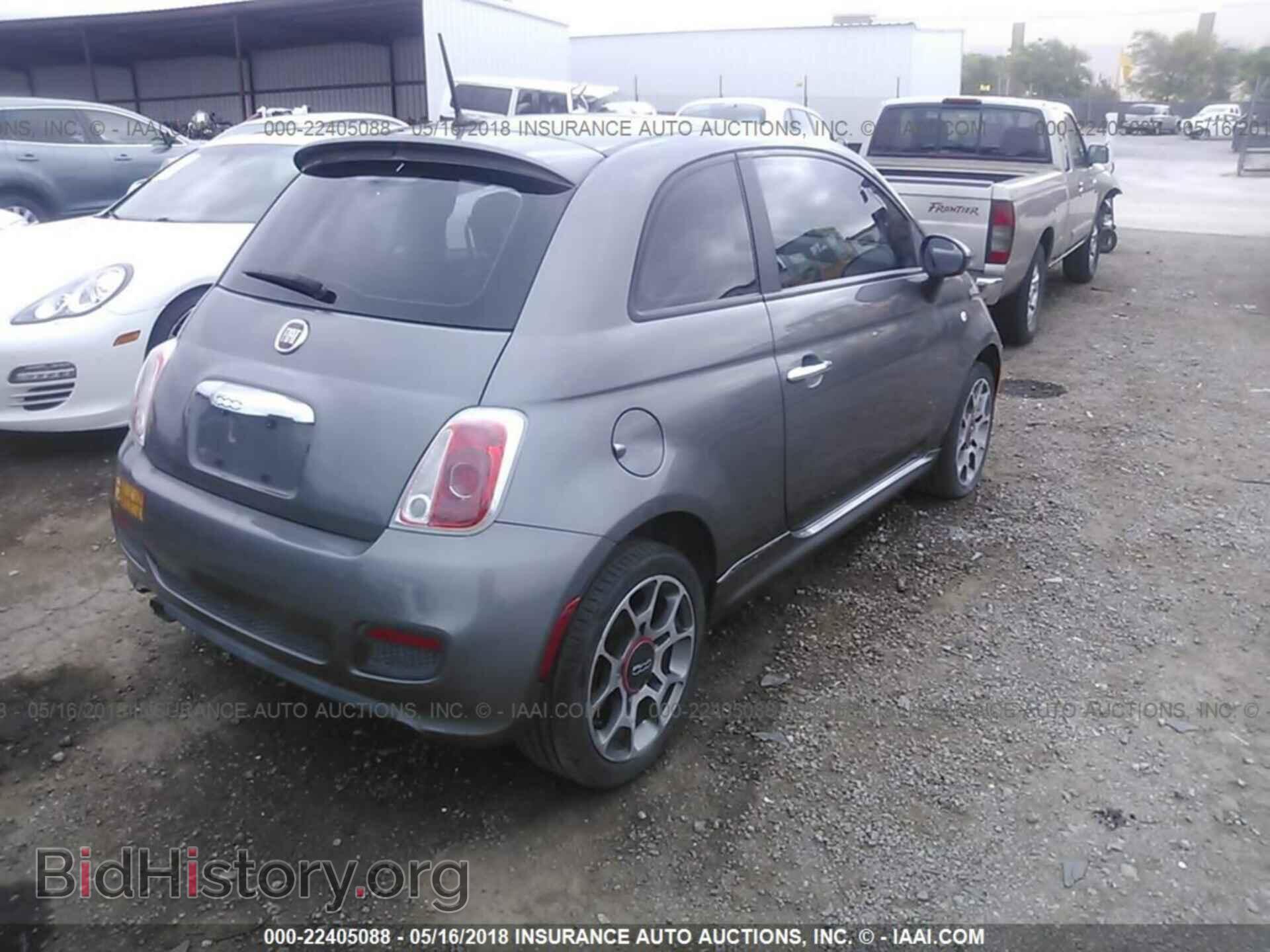 2012 Fiat 500 - VIN: 3C3CFFBR6CT303709 - Фото 4