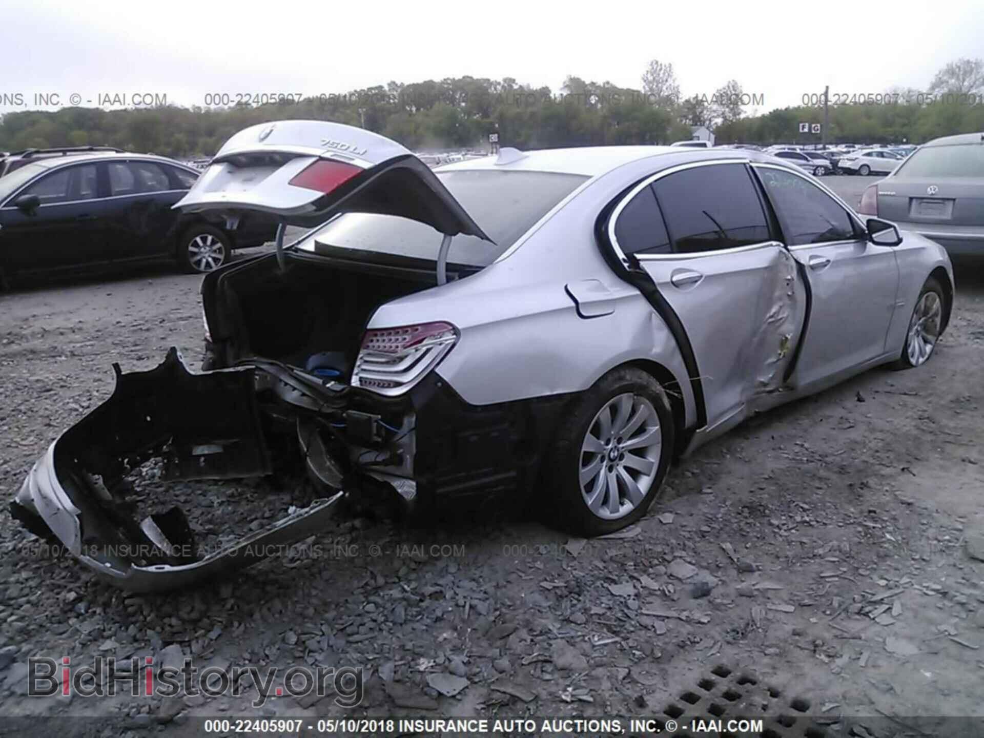 2011 Bmw 750 - VIN: WBAKC8C55BC433754 - Фото 4
