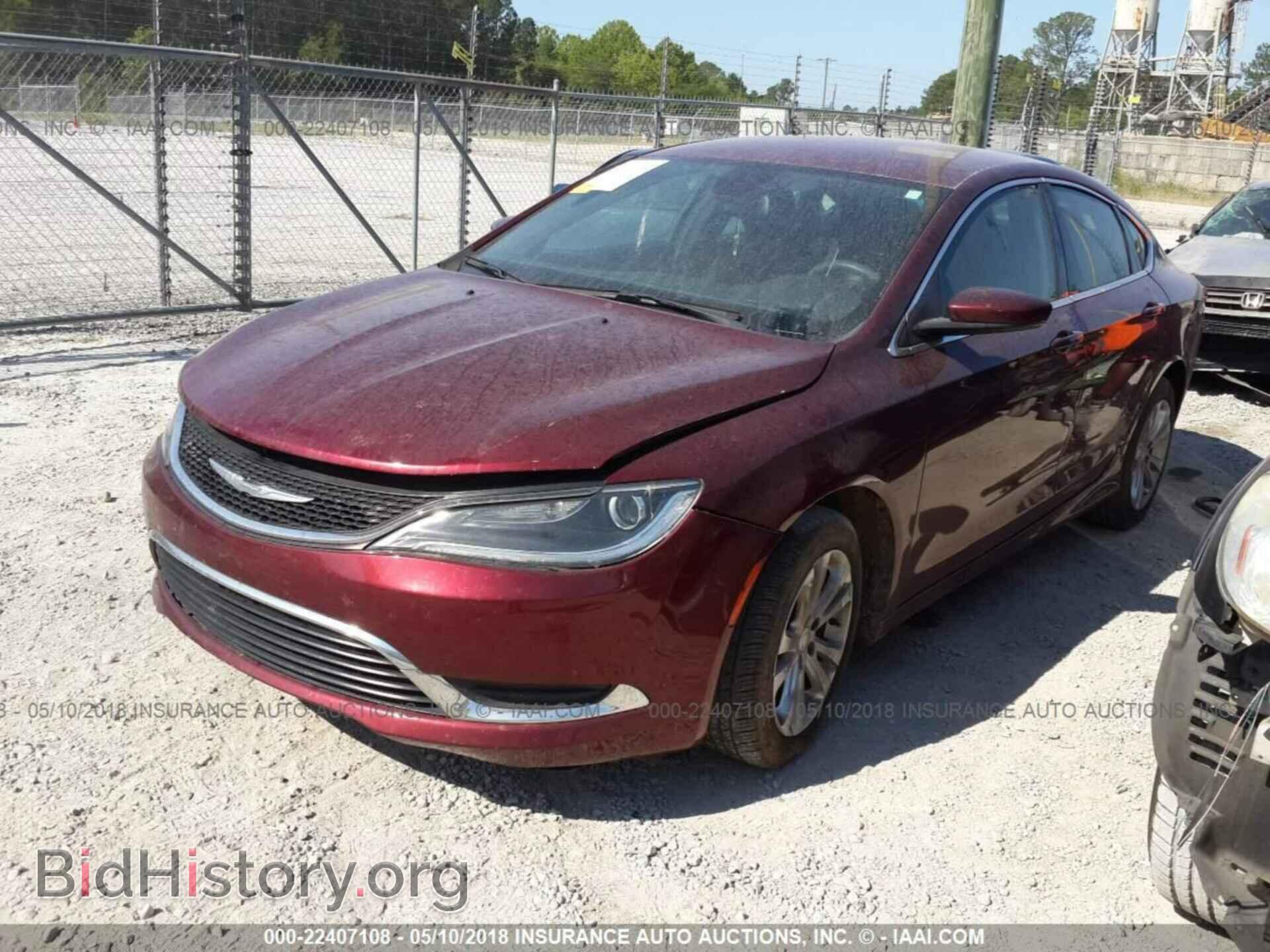 2016 Chrysler 200 - VIN: 1C3CCCABXGN115826 - Photo 2